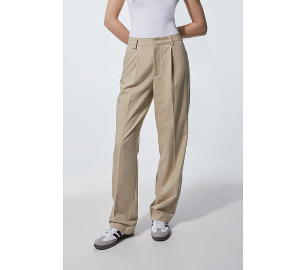 Xander Tailored Pant - Sand – I Love Ugly US