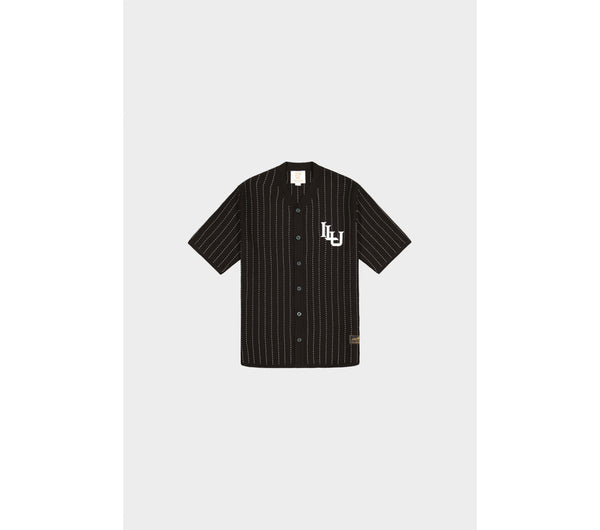 Pin Striped Baseball Jersey - PEACE GANG – PeaceGang Urban Streetwear