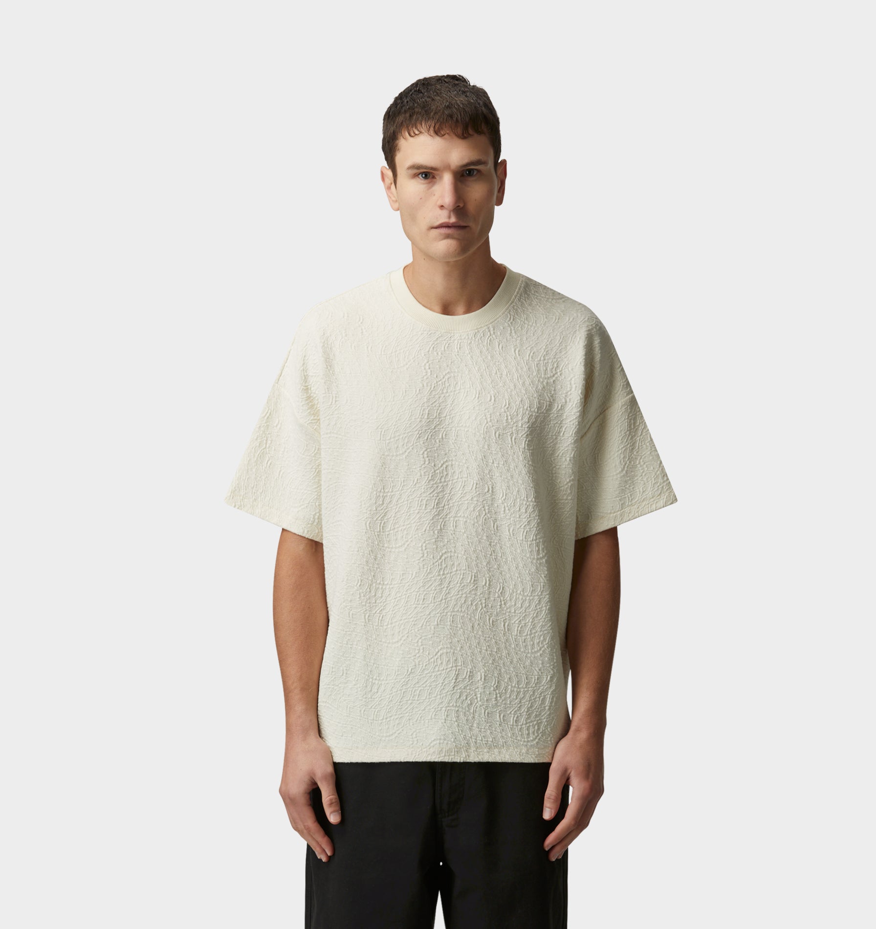 MosaicTextured Lewi Tee - Off White