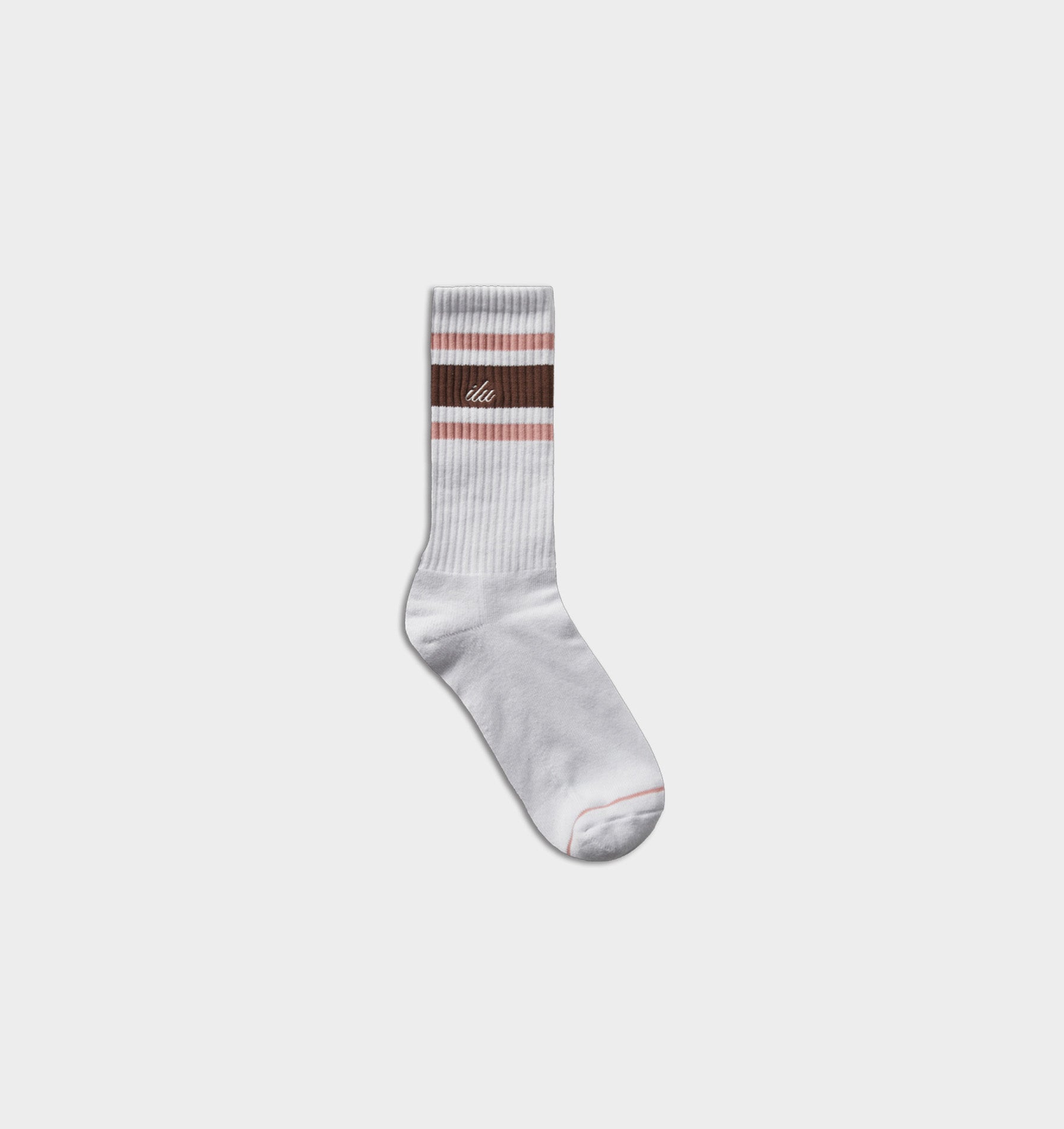 Tottenham Sock - White/Pink