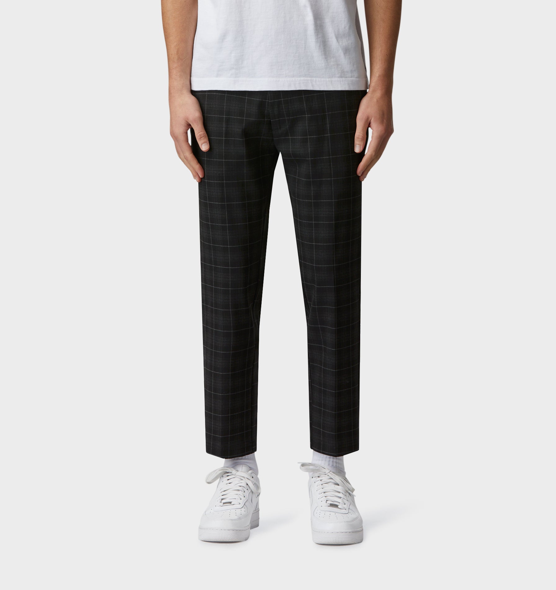 Slim Kobe Pant - Black Plaid Check