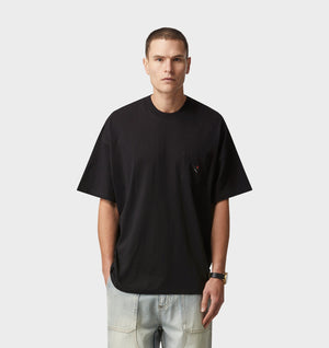 Pocket Box Tee - Black