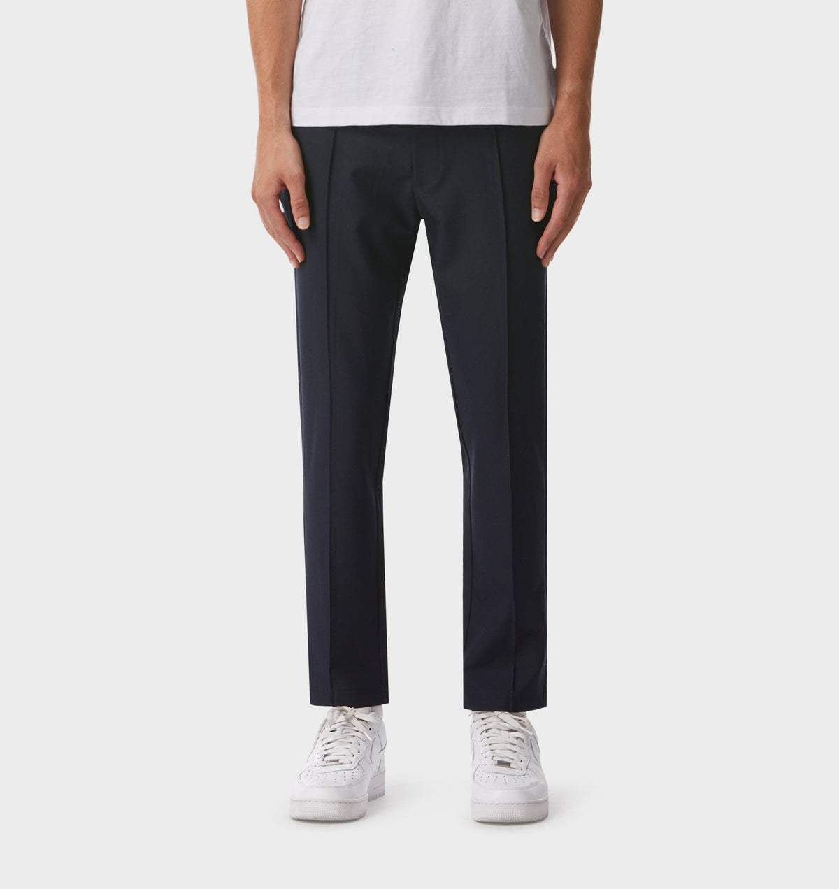 Pintuck Slim Kobe Pant - Tall - Navy