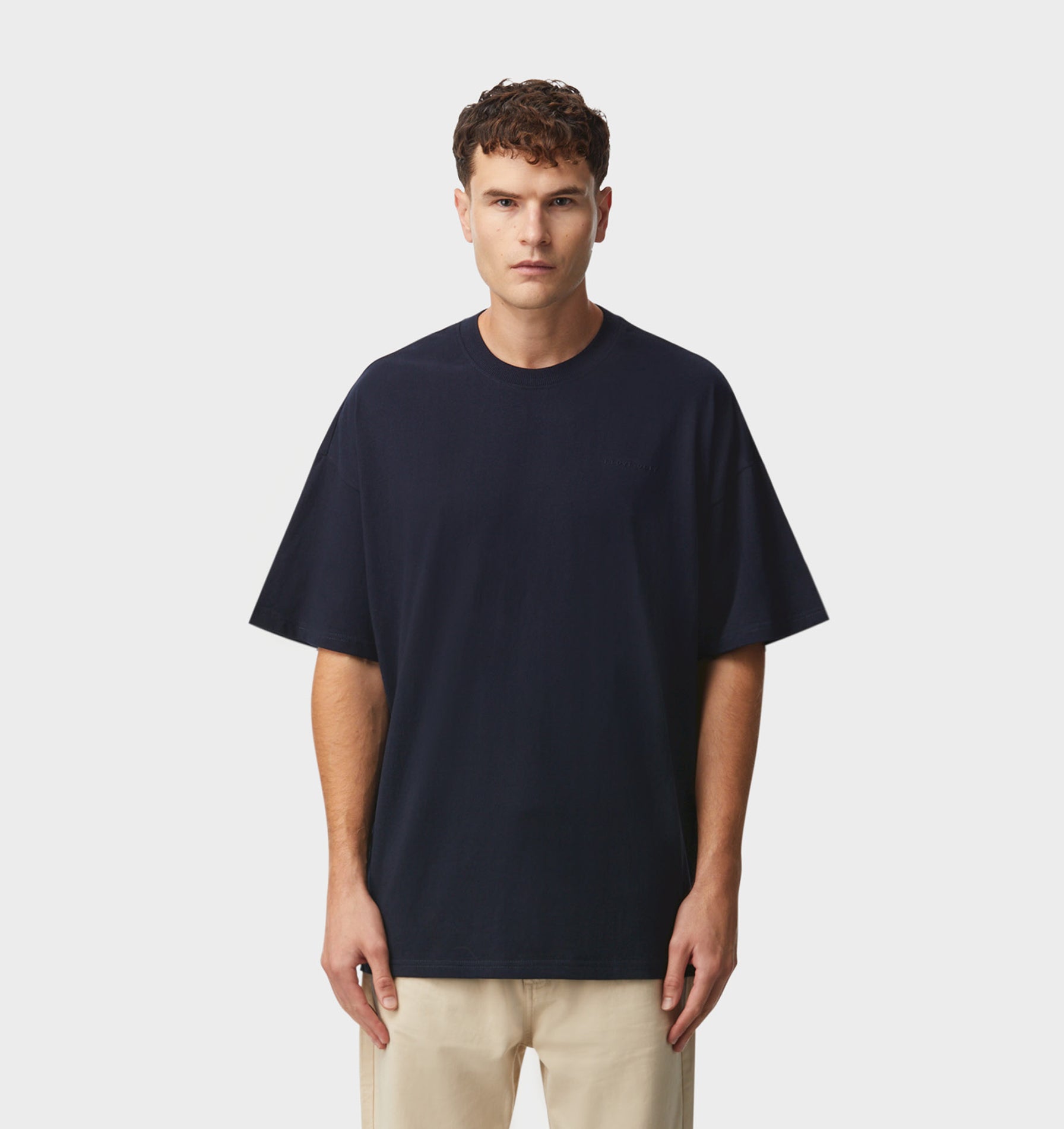 Box Tee - Midnight Navy