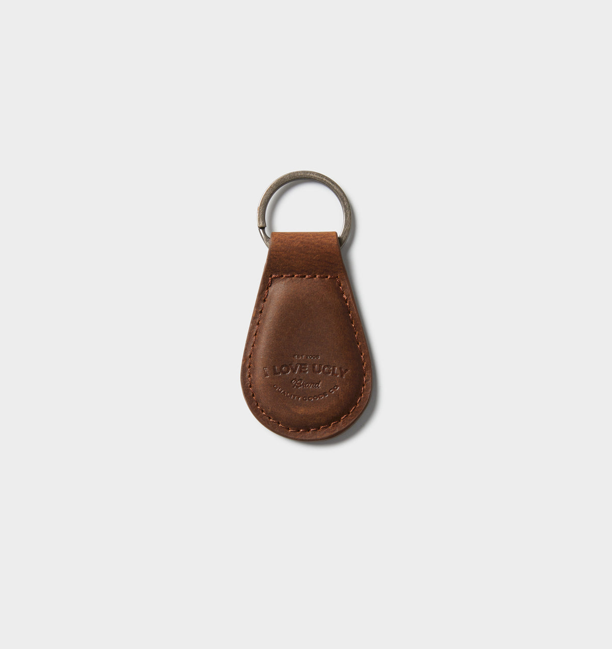 Leather Key Fob - Espresso