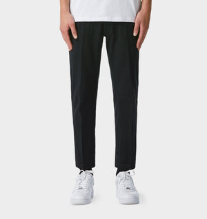 Linen Slim Kobe Pant - Tall - Black