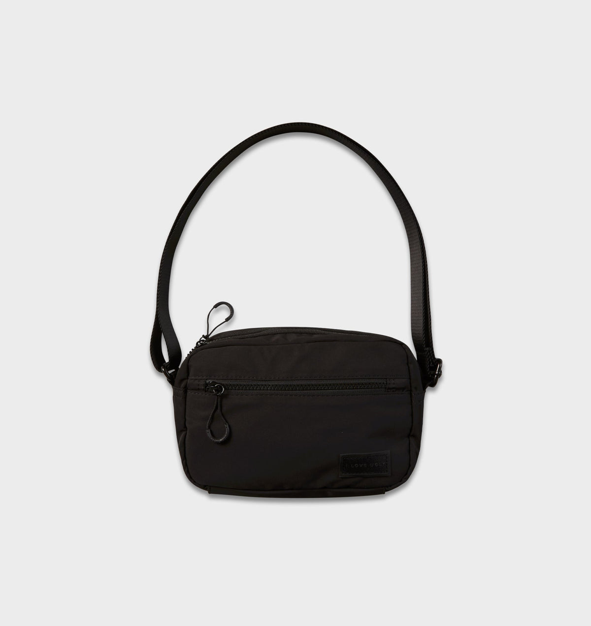 Square Crossbody Bag - Black