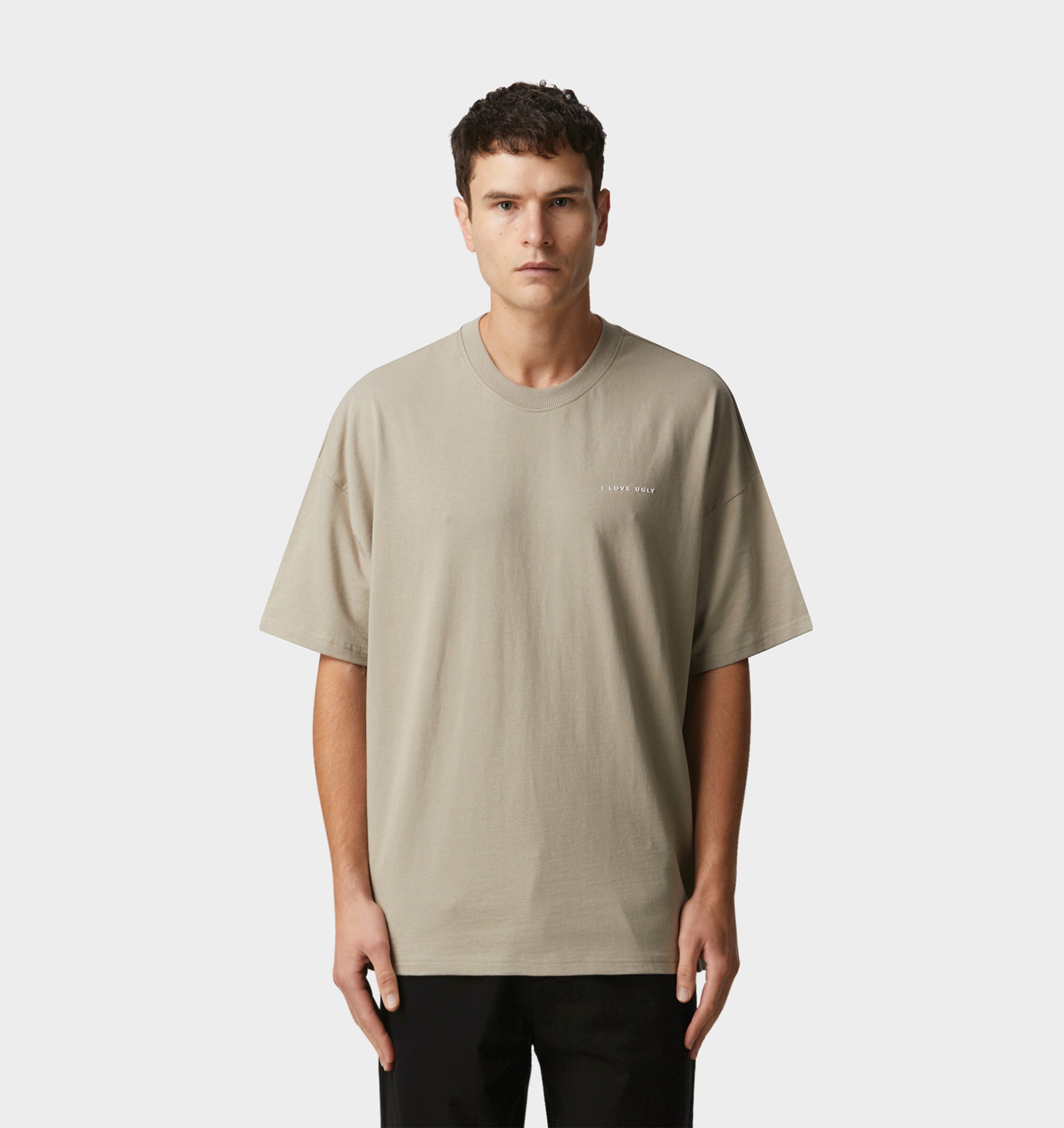 Box Tee - Taupe