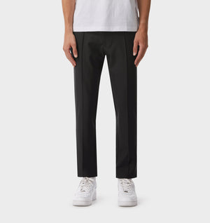 Pintuck Slim Kobe Pant - Tall - Black