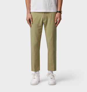 Linen Slim Kobe Pant - Regular - Sage