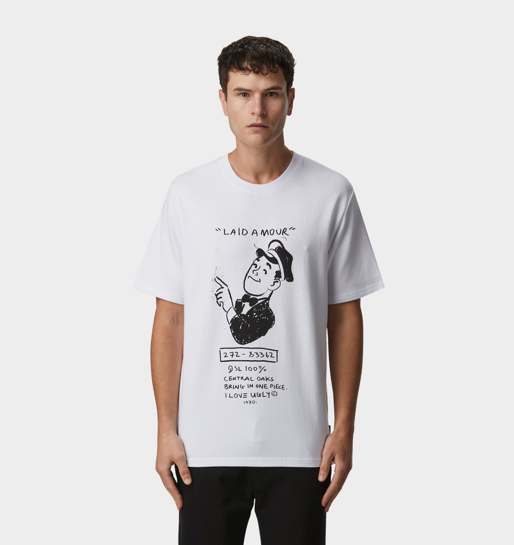 One Piece Heavy Chester Tee - White