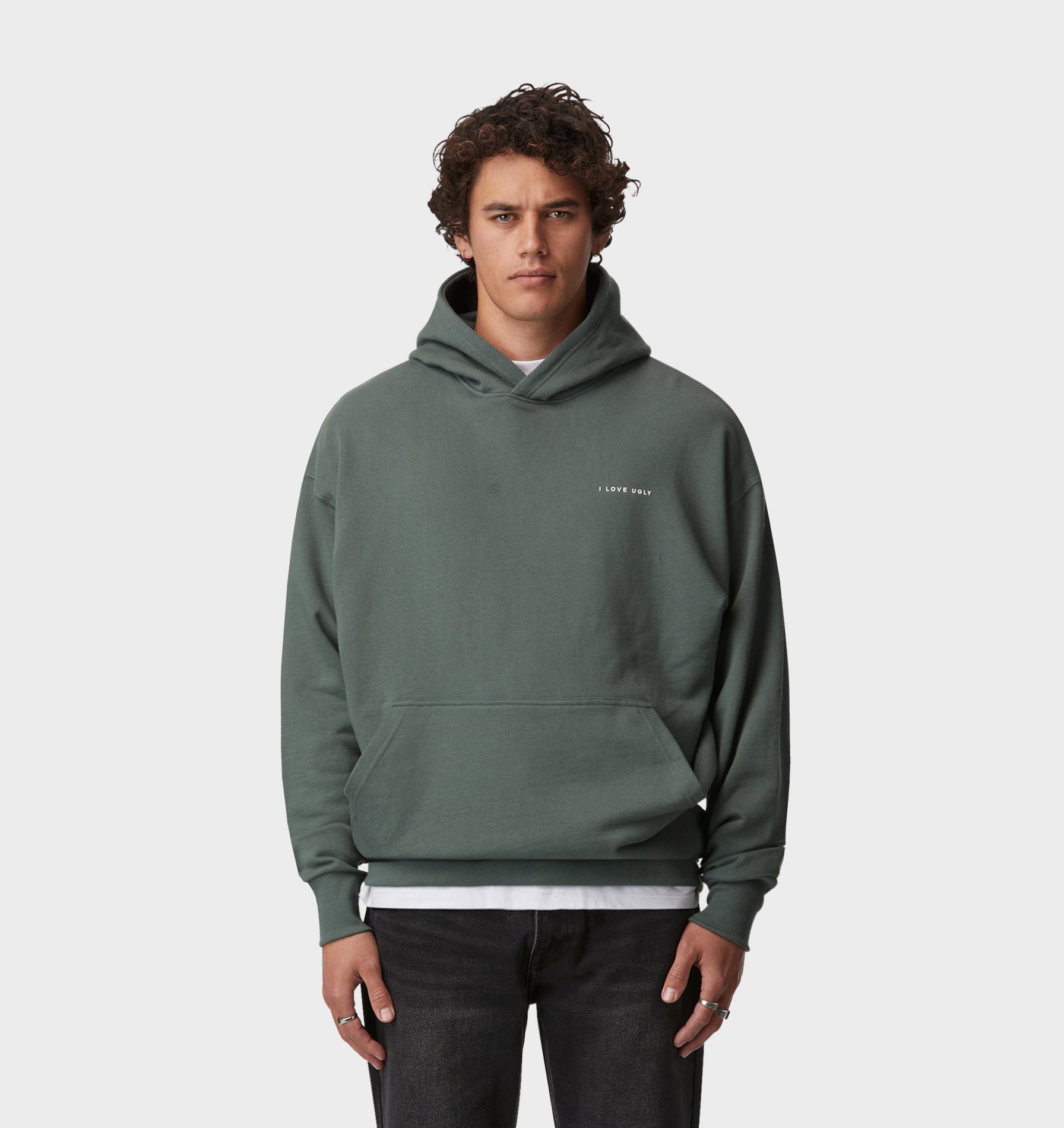 Box Hood - Smokey Green