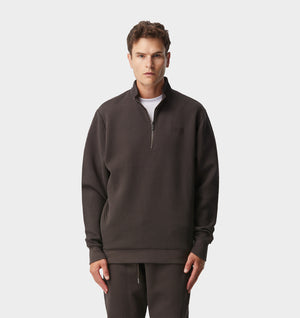 Textured Tottenham Pullover - Espresso