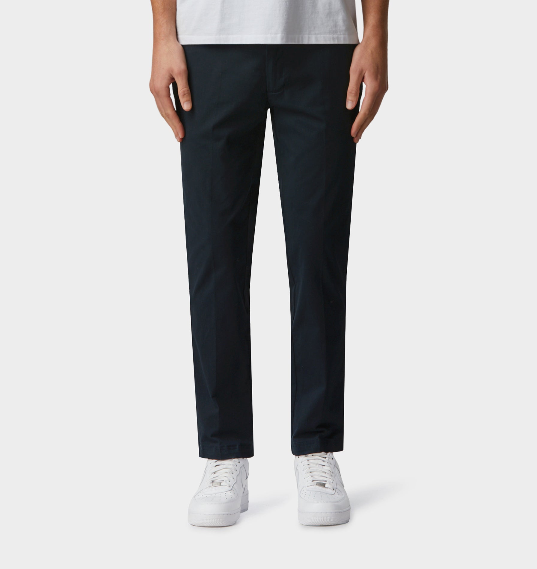 Microcheck Slim Kobe Pant - Tall - Navy