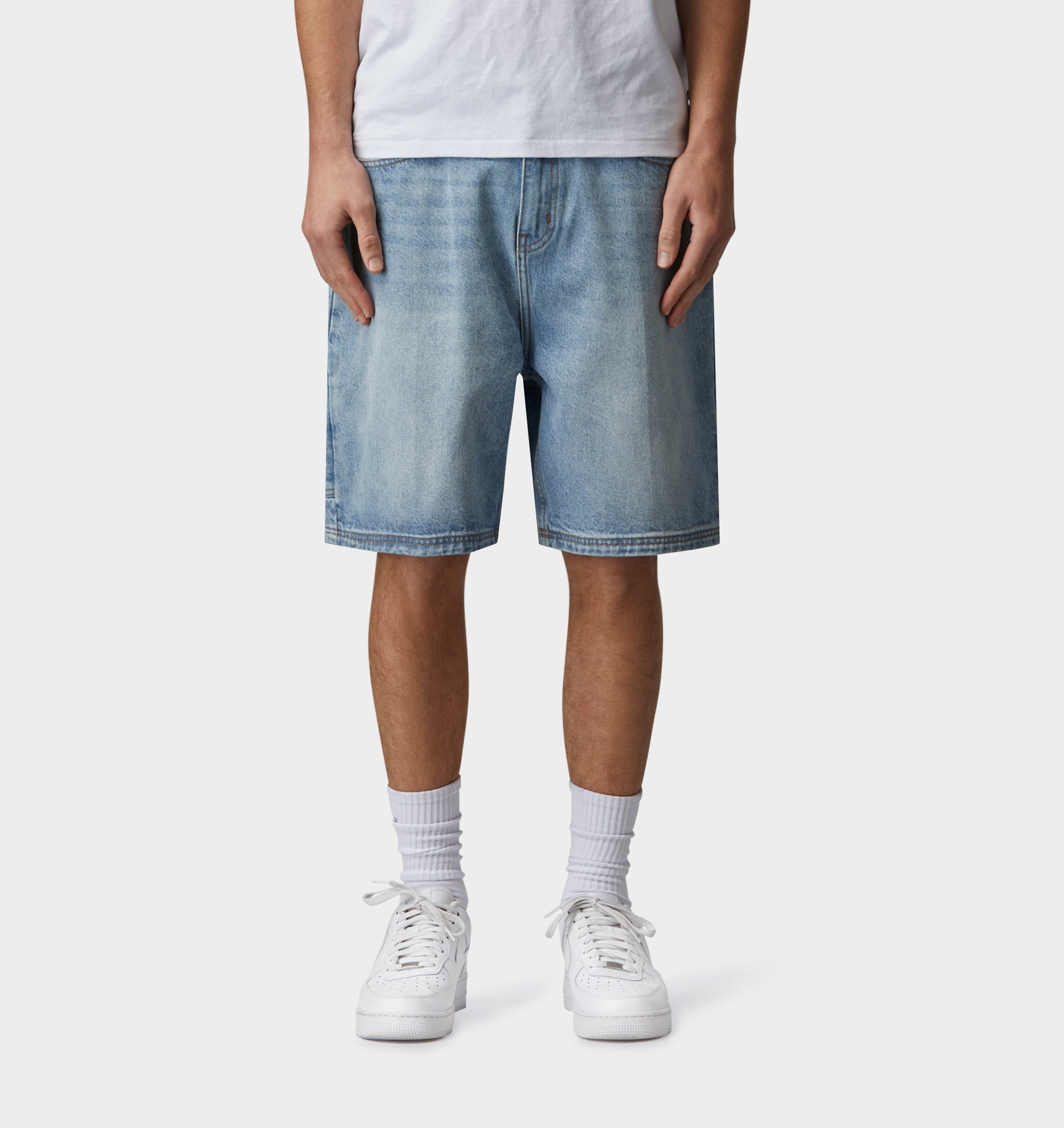 Clean Carpenter Short - Faded Blue