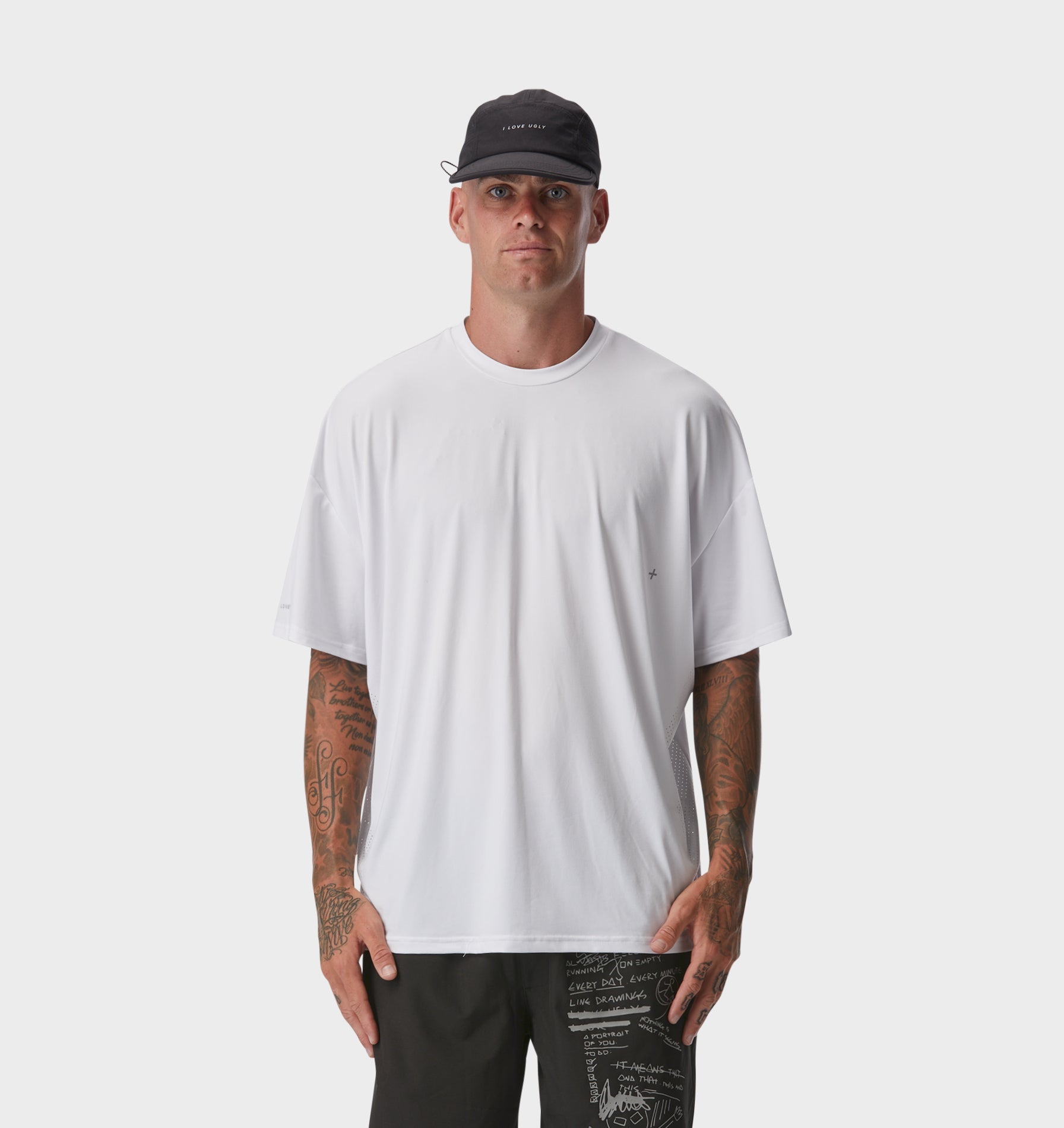 Active Box Tee - White