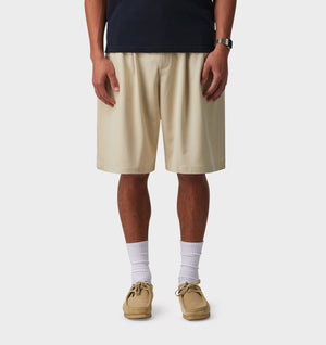 Alby Pleated Short - Bone