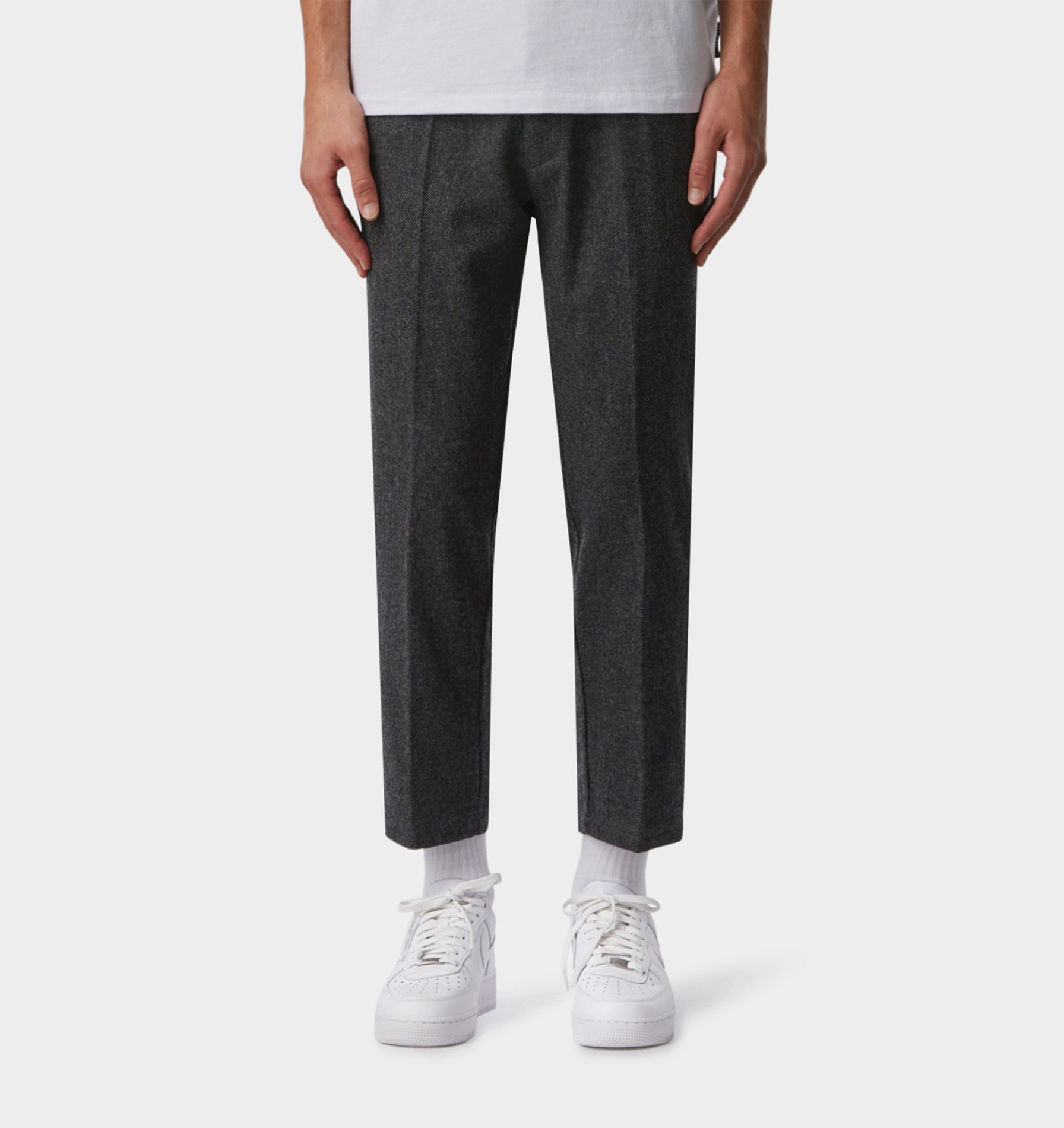 Slim Kobe Pant - Charcoal Wool