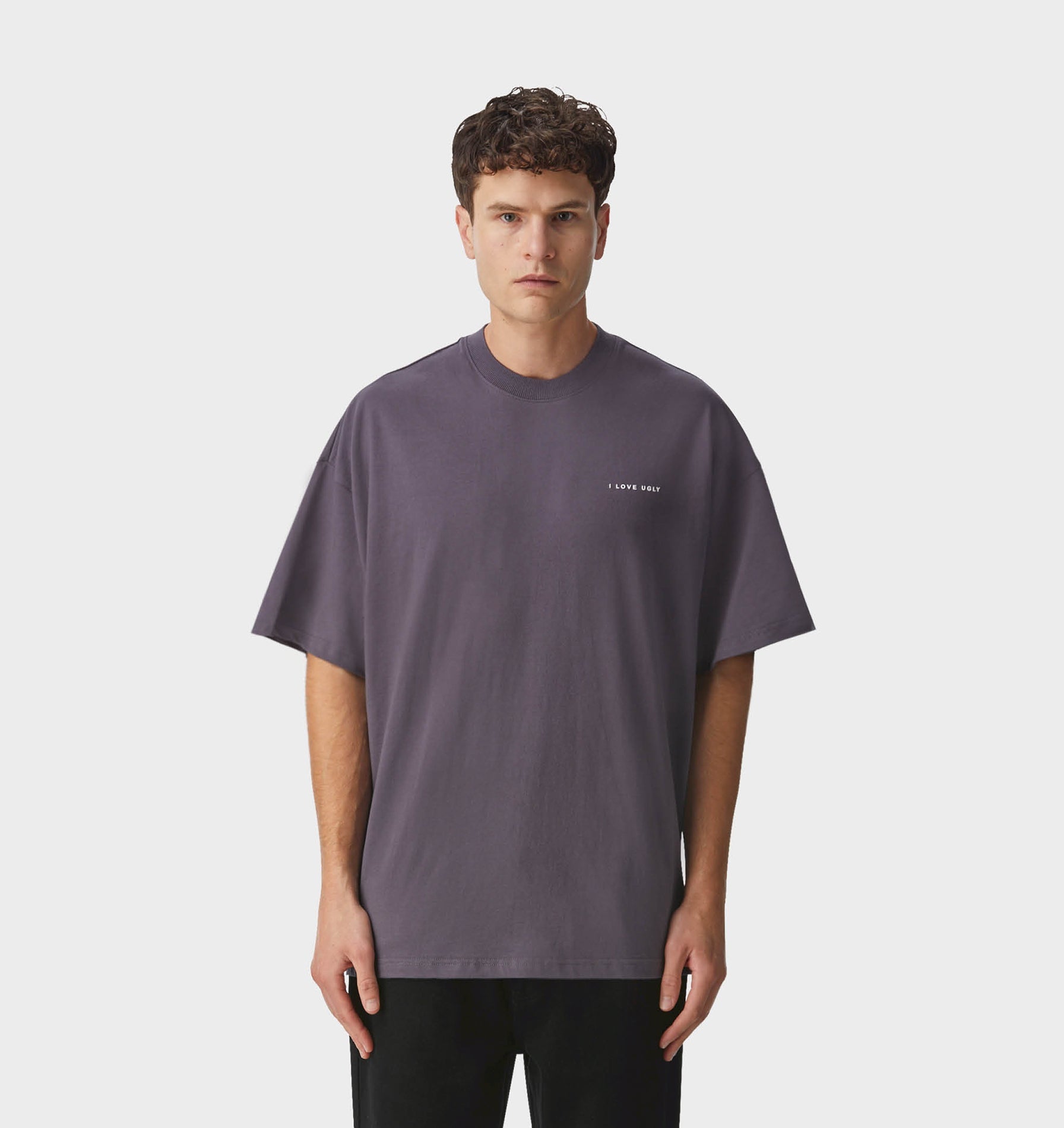 Box Tee - Slate Blue