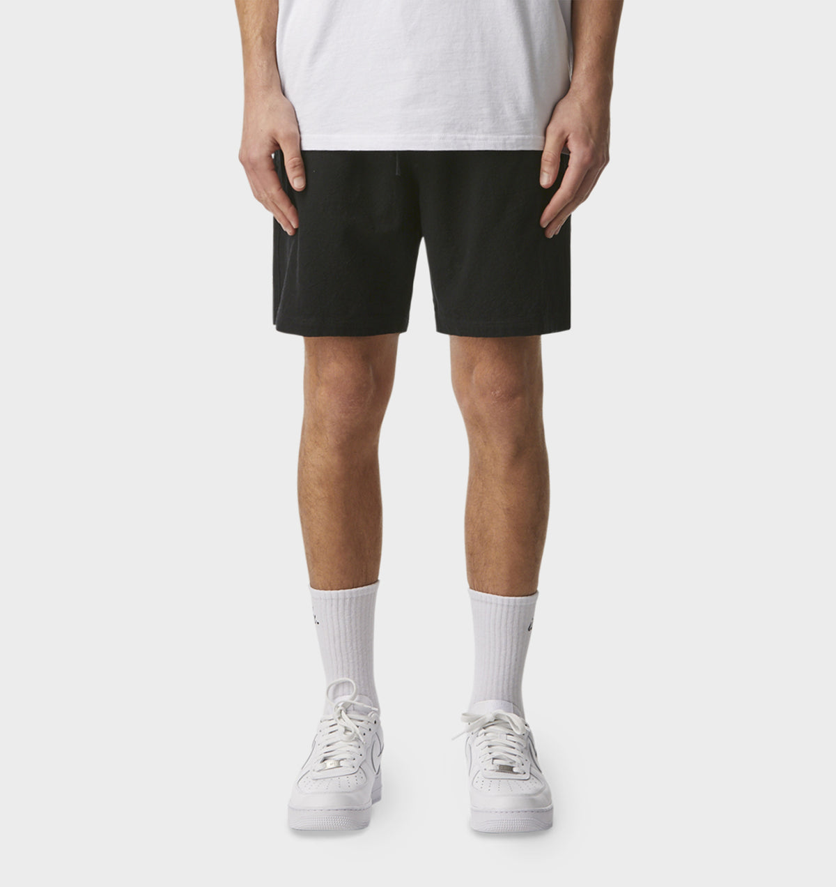 Linen Michael Short - Black