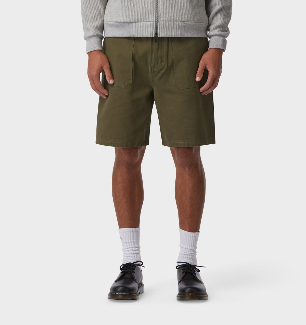 Canvas Workers Short - Khaki