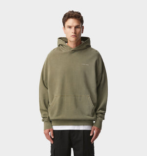 Box Hood - Washed Olive