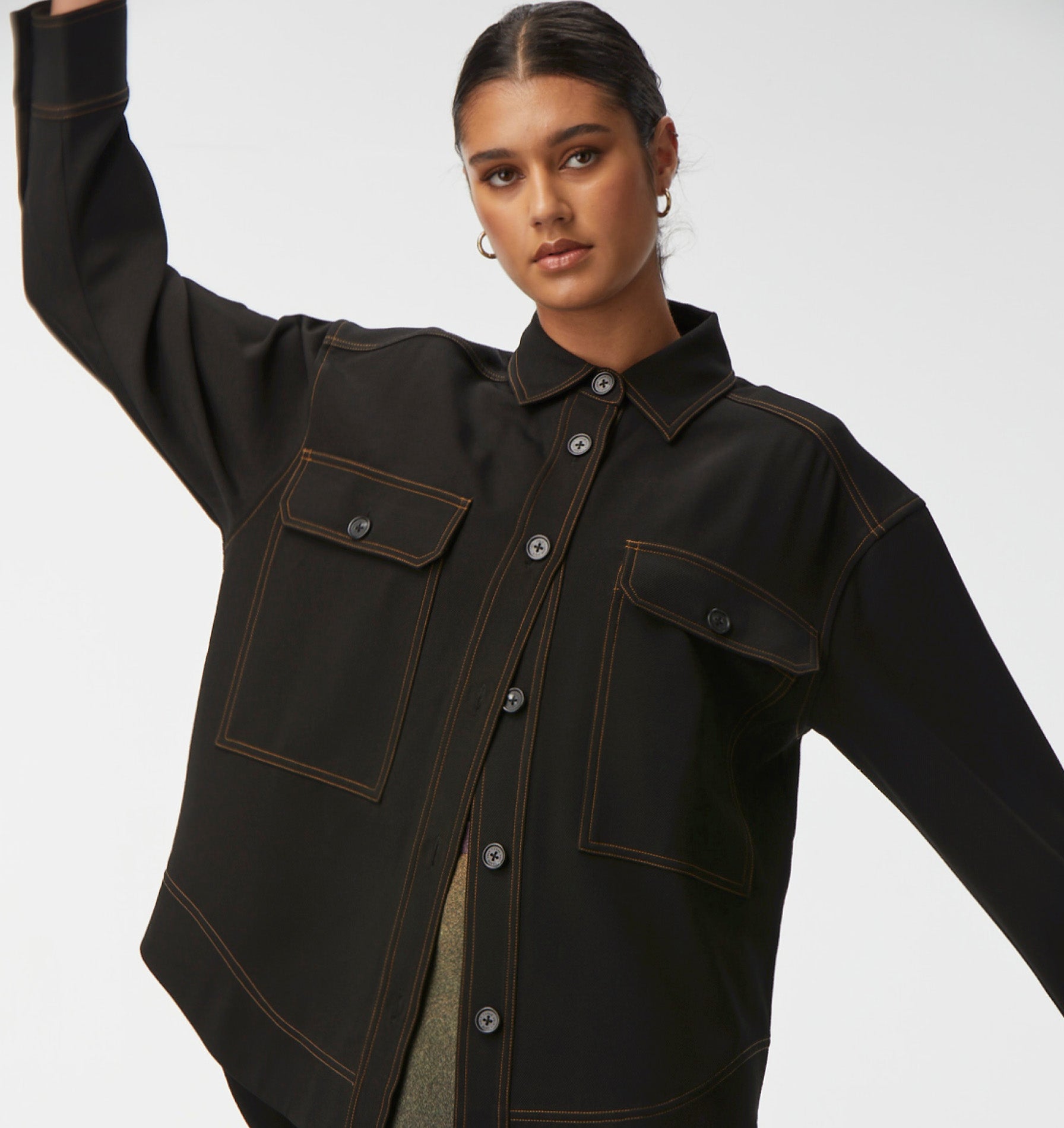 Dami Overshirt - Black