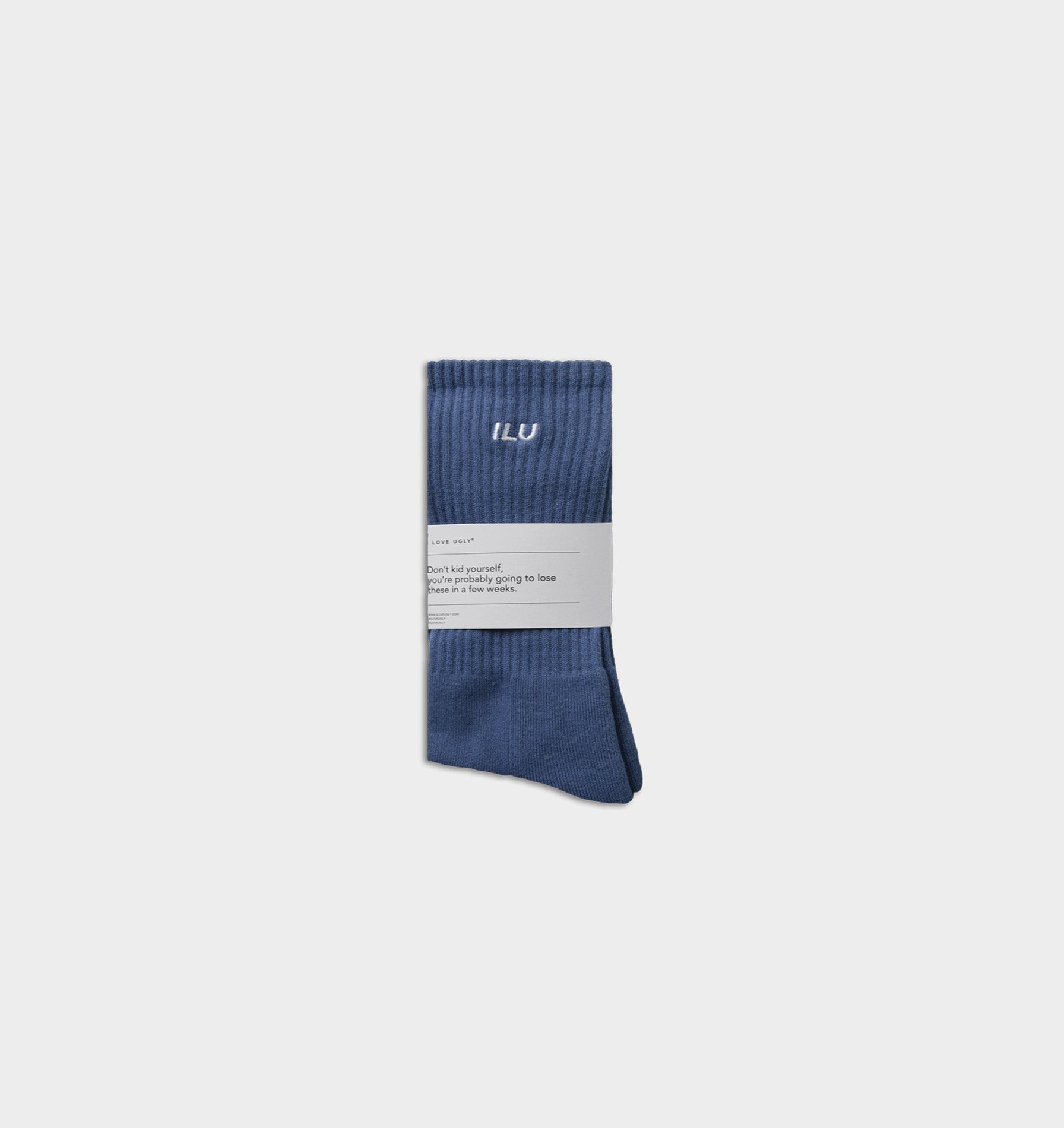 Basic Sock - Dusk Blue