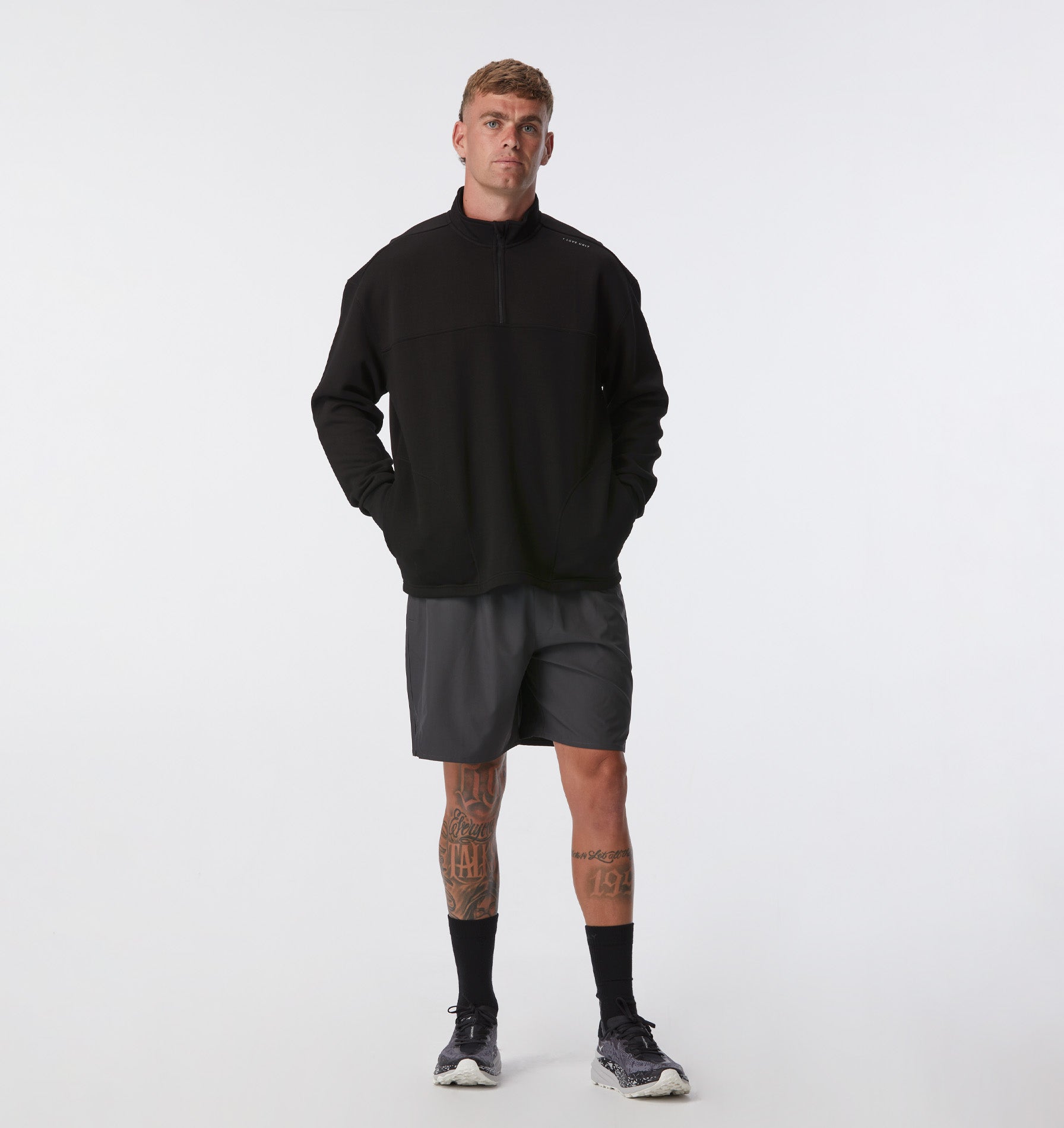 Active Tottenham Pullover - Black