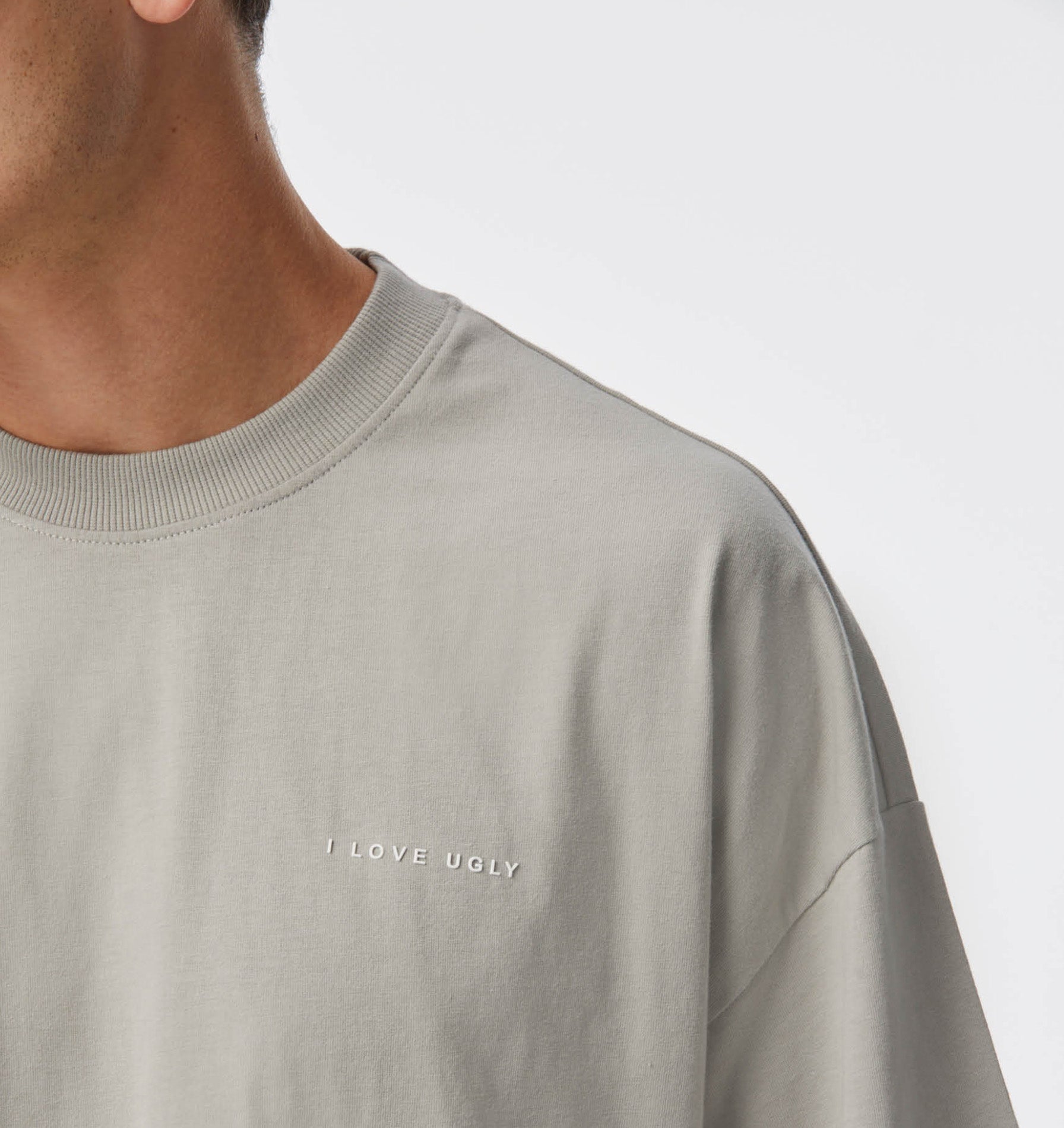 Box Tee - Light Grey