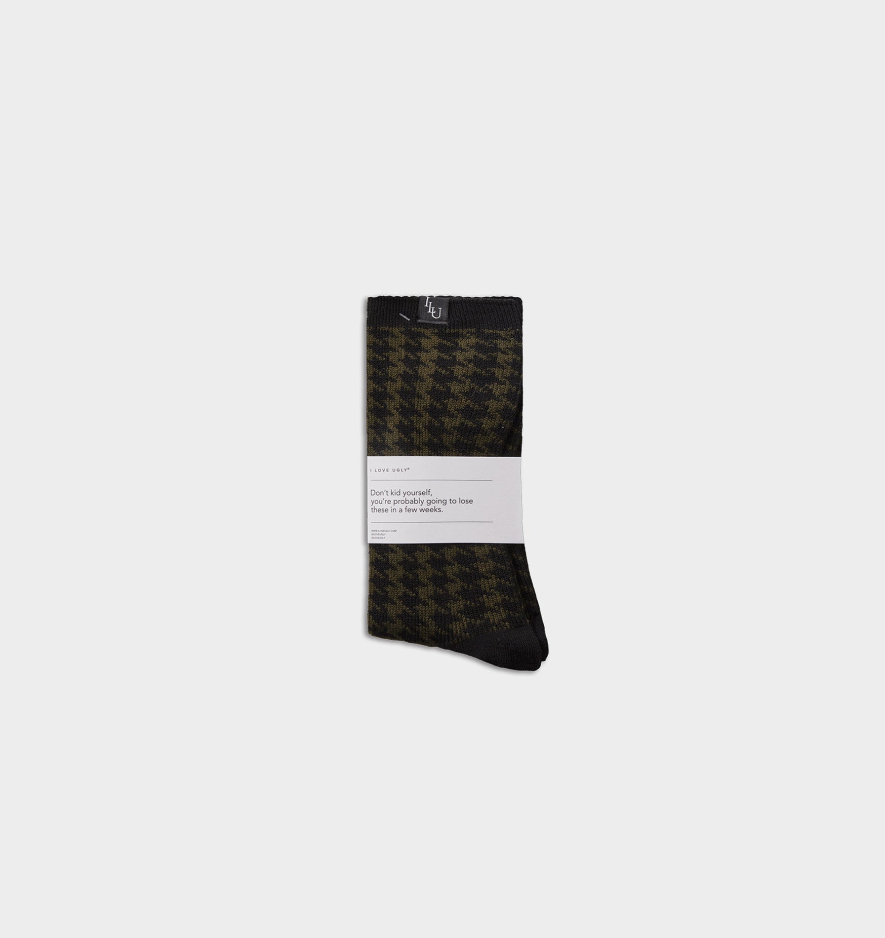 Check Basic Sock - Charcoal/Woodhill