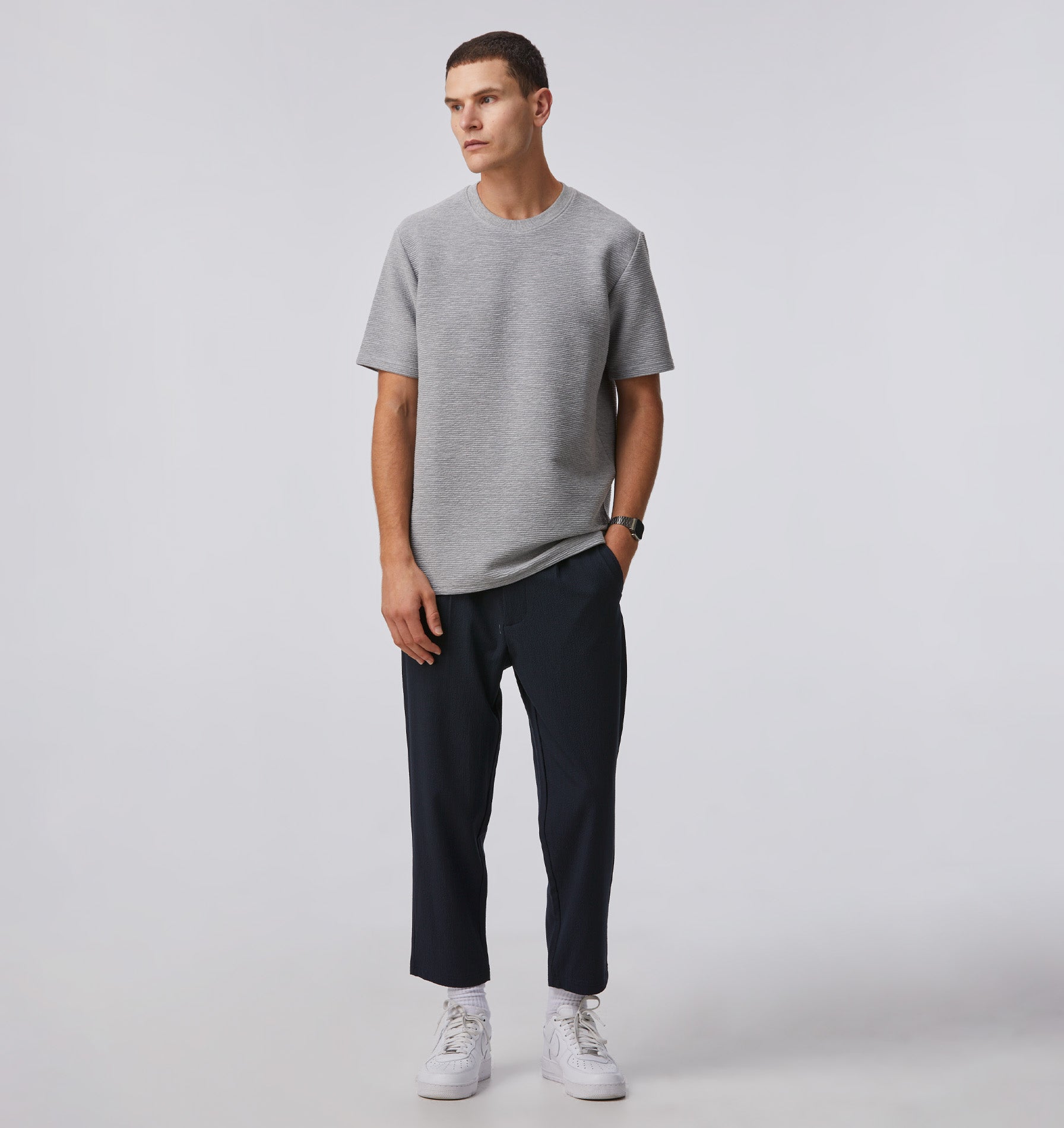 Seersucker Kobe Pant - Navy