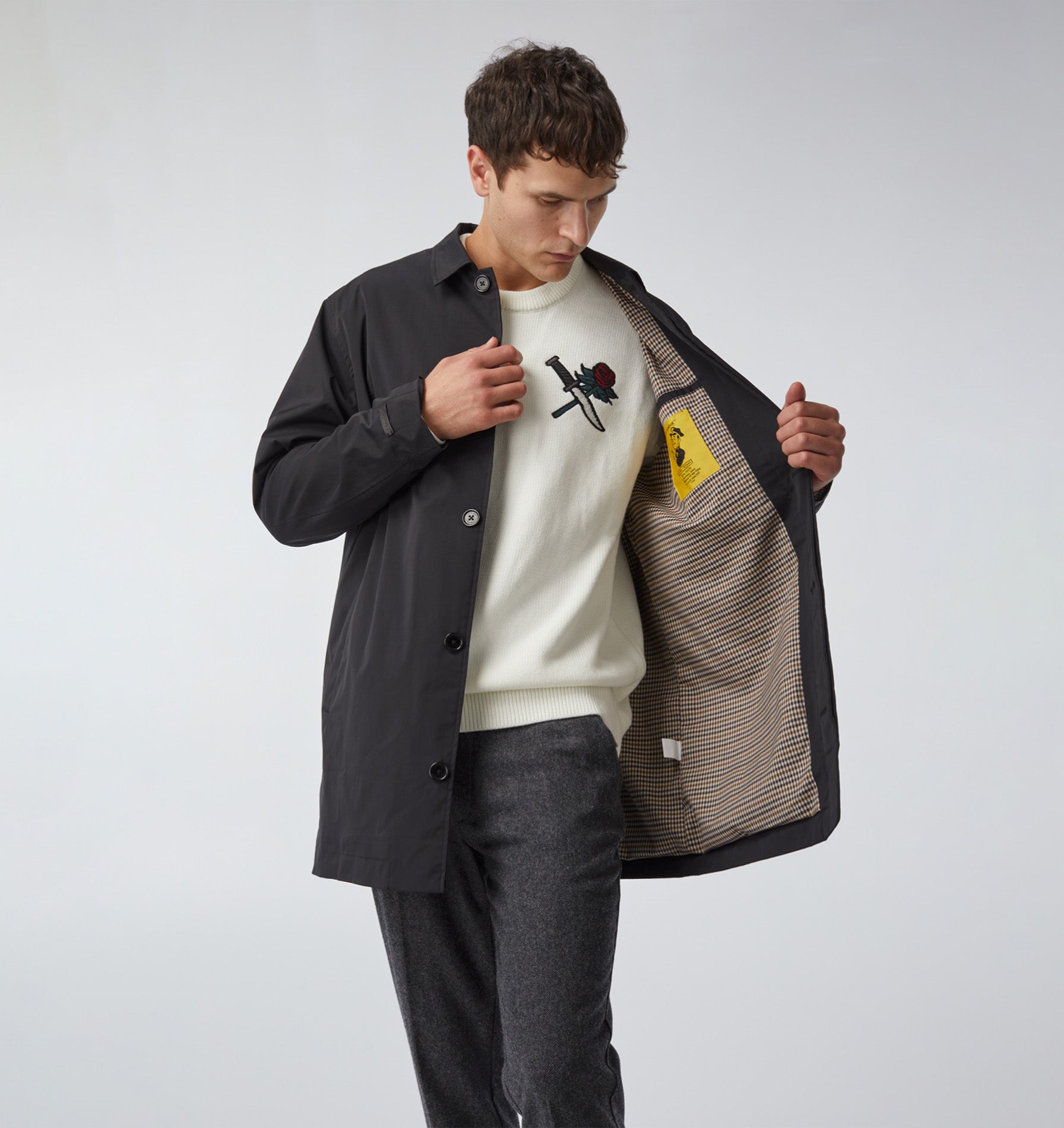 Miller Overcoat - Black