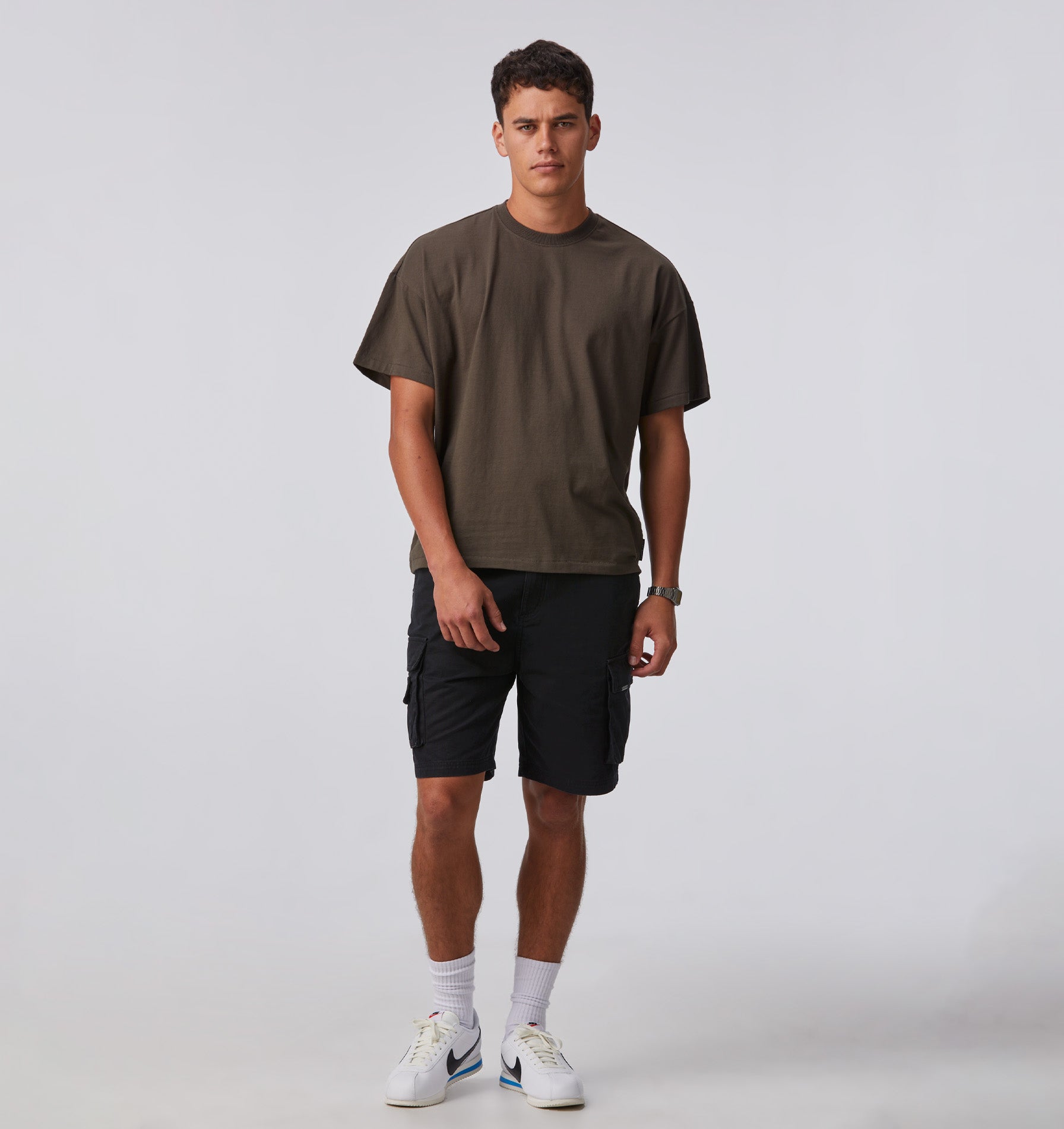 Lewi Tee - Burnt Olive