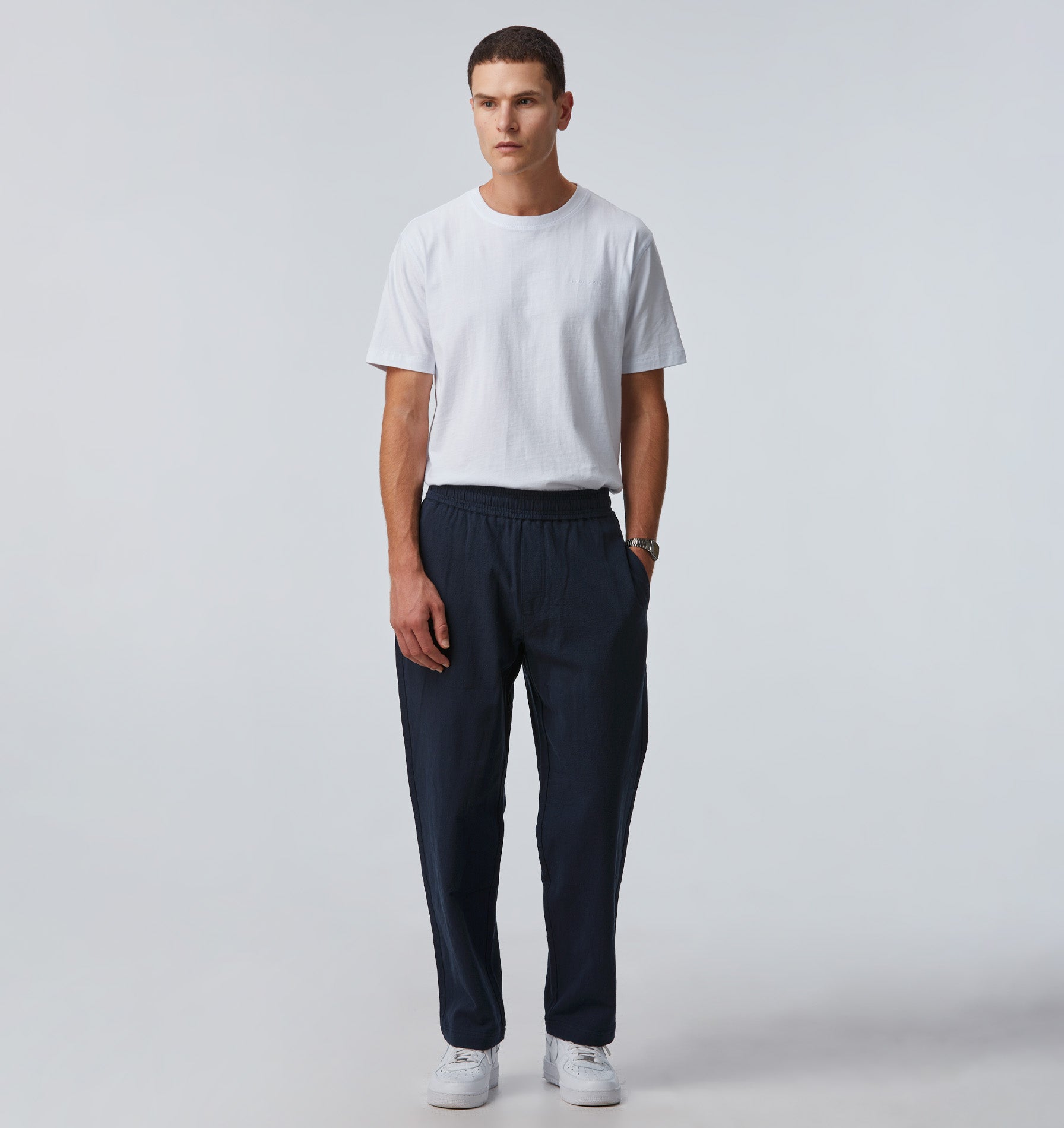 Cooper Linen Pant - Dark Navy