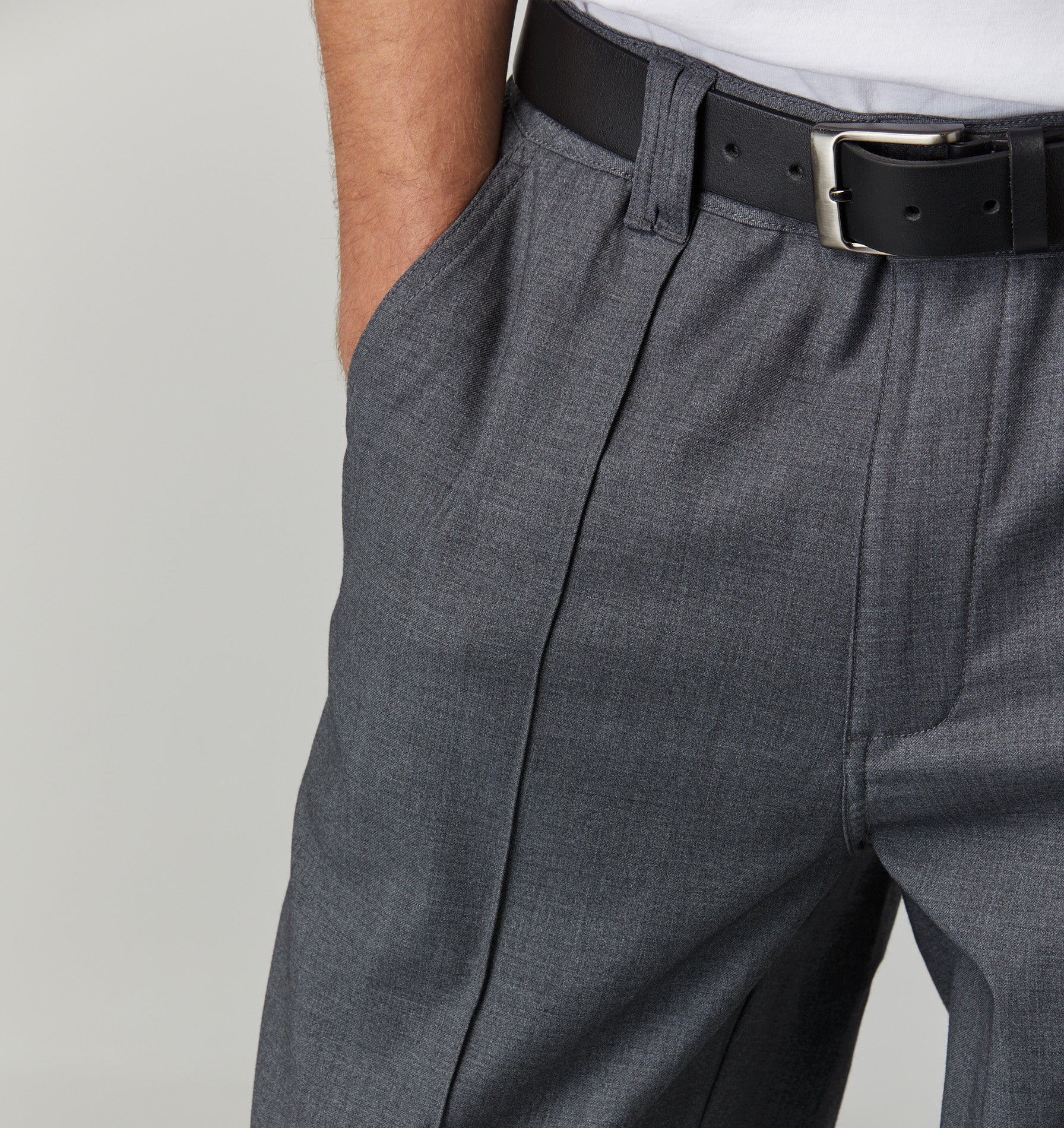 Lancaster Tailored Pant - Charcoal