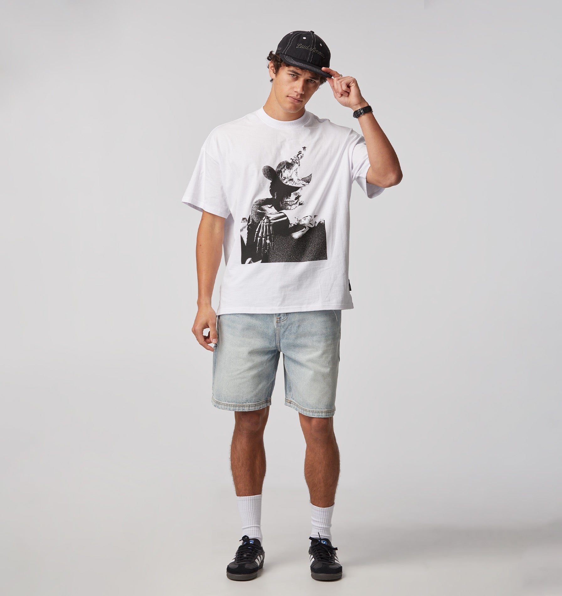 Identity Crisis Box Tee - White