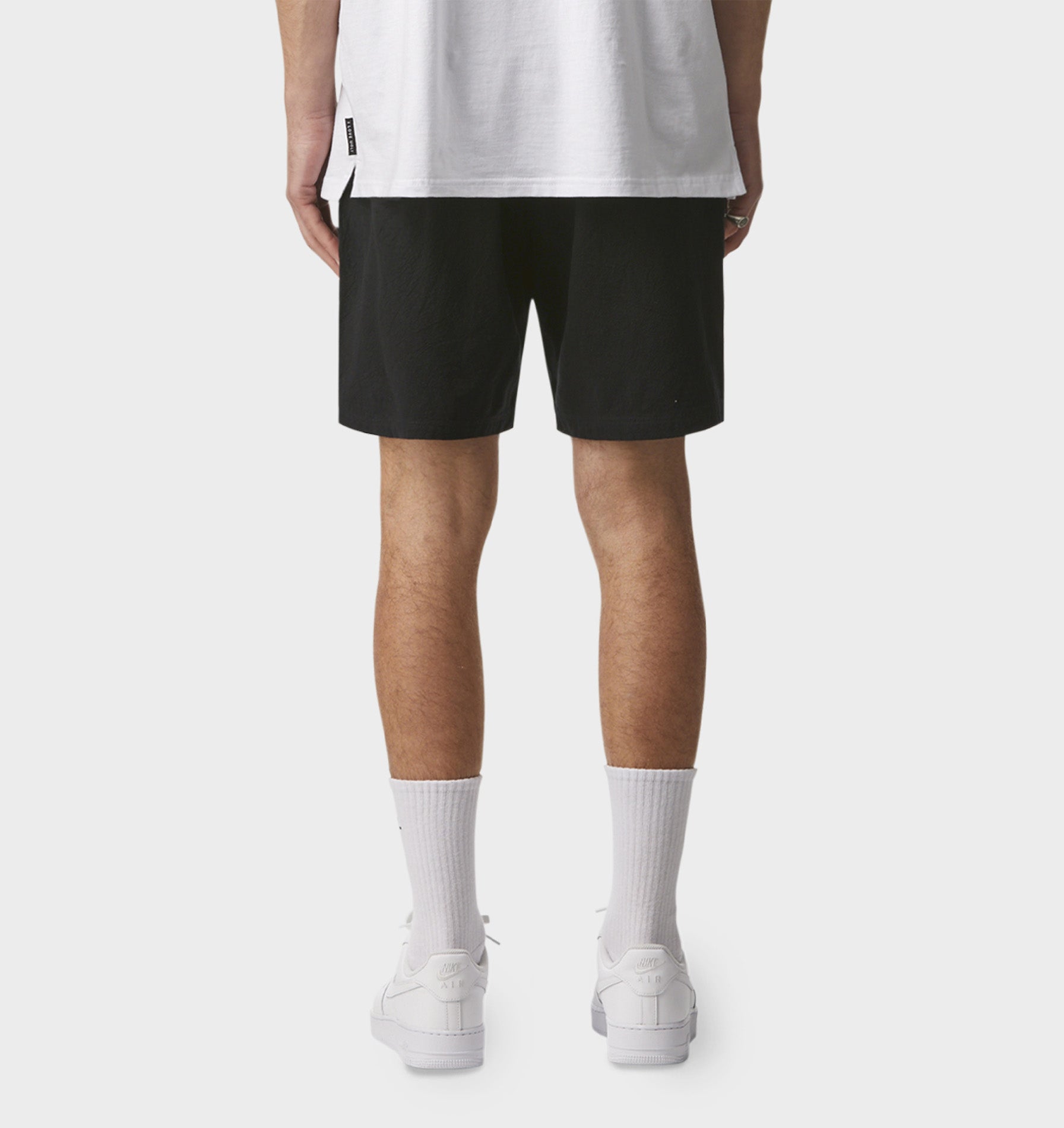 Linen Michael Short - Black