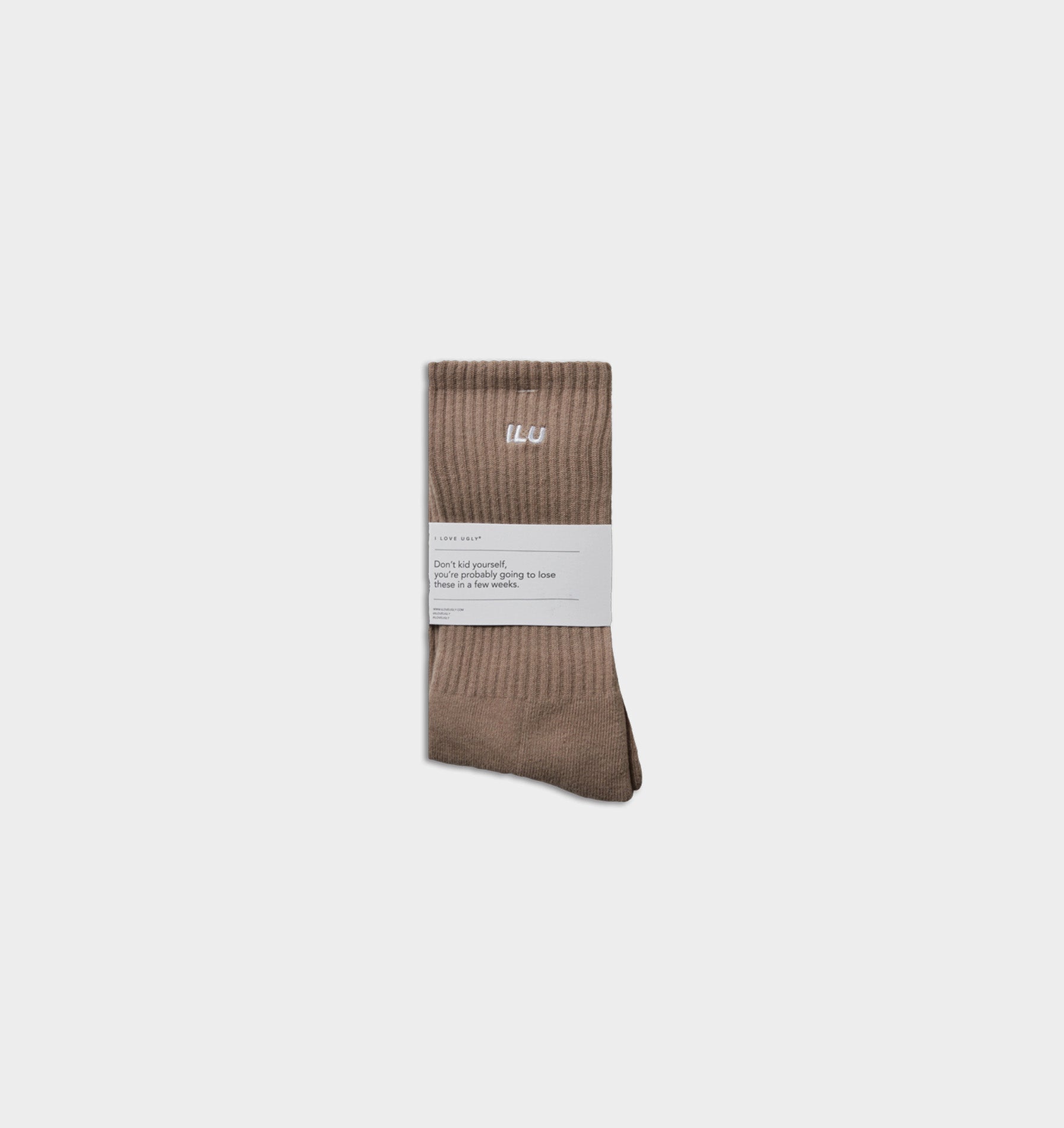 Basic Sock - Taupe