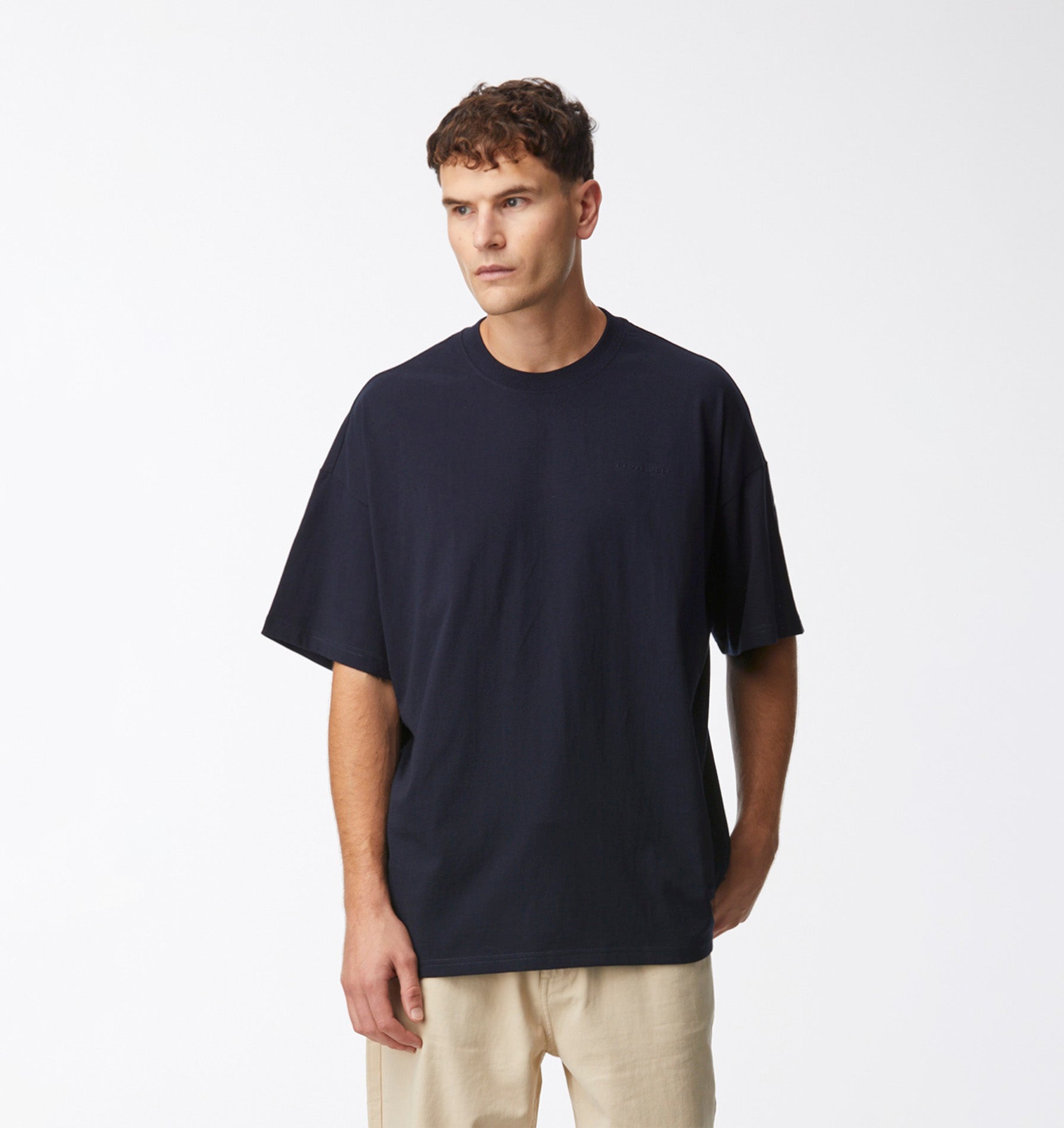 Box Tee - Midnight Navy