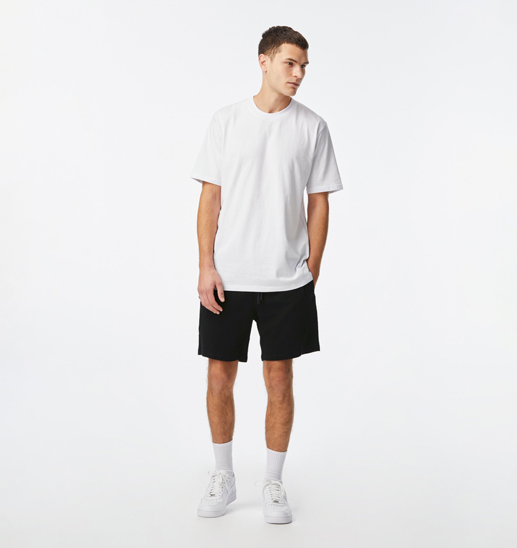 Linen Michael Short - Black