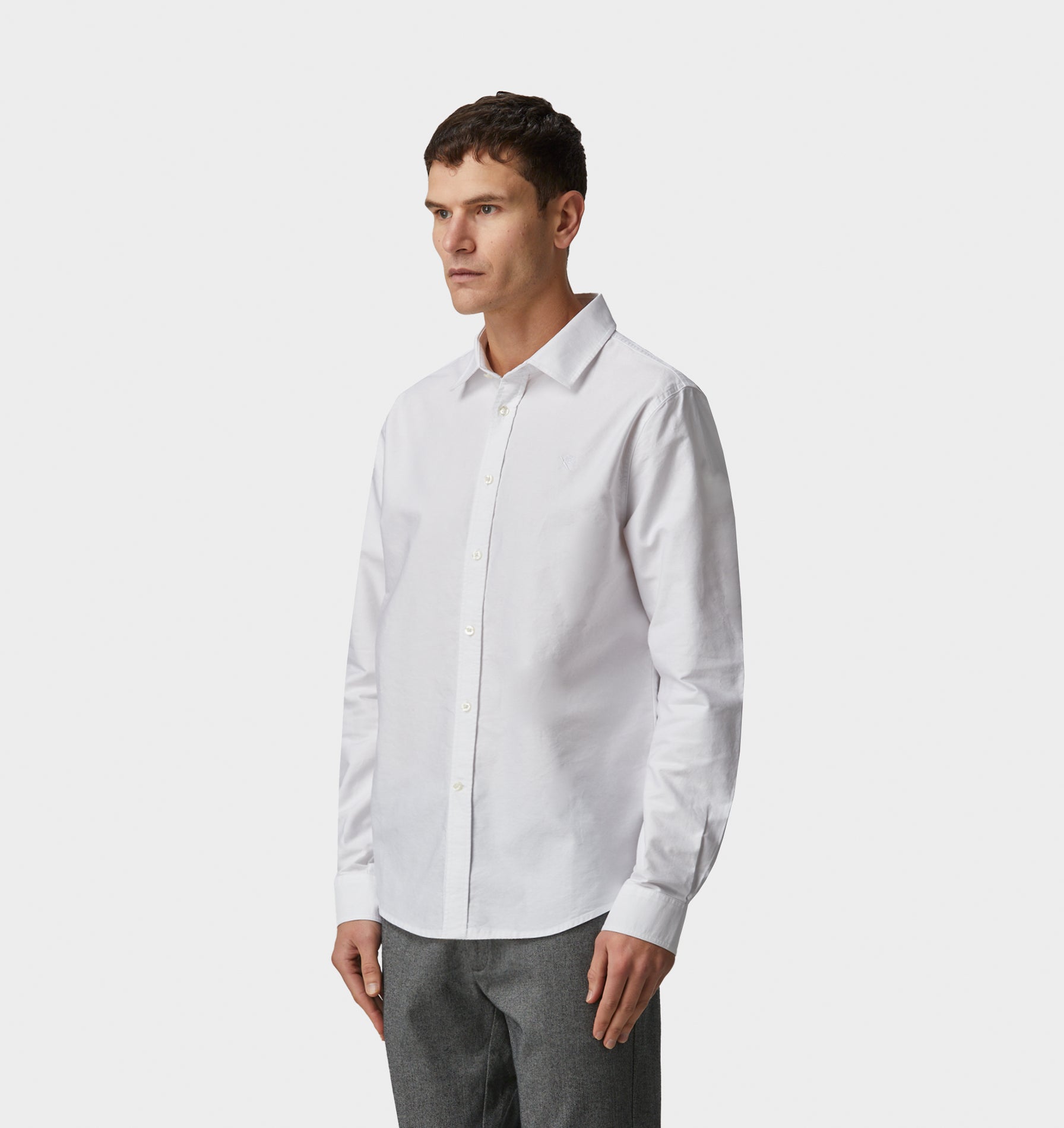 Santiago LS Shirt - White