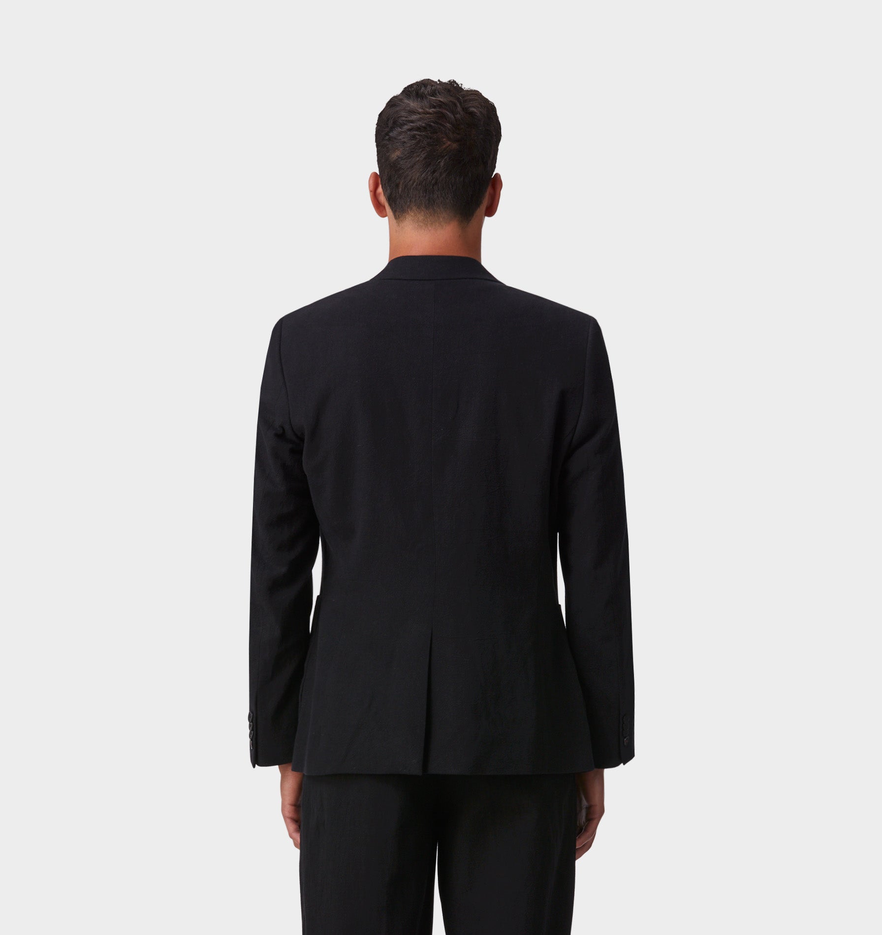 Murphy Linen Blazer - Black