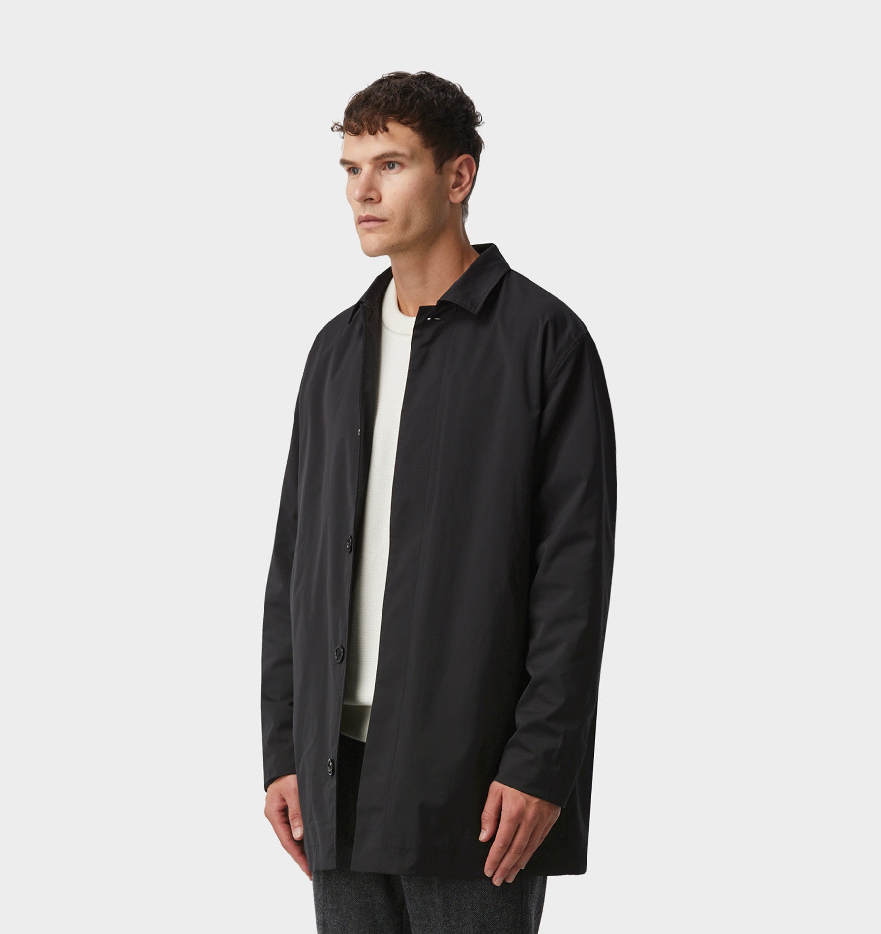 Miller Overcoat - Black