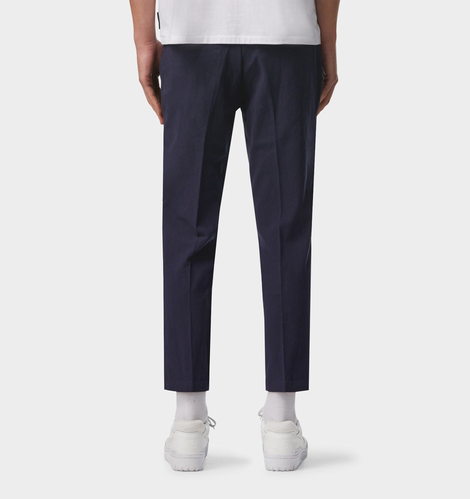 Linen Slim Kobe Pant - Dark Navy