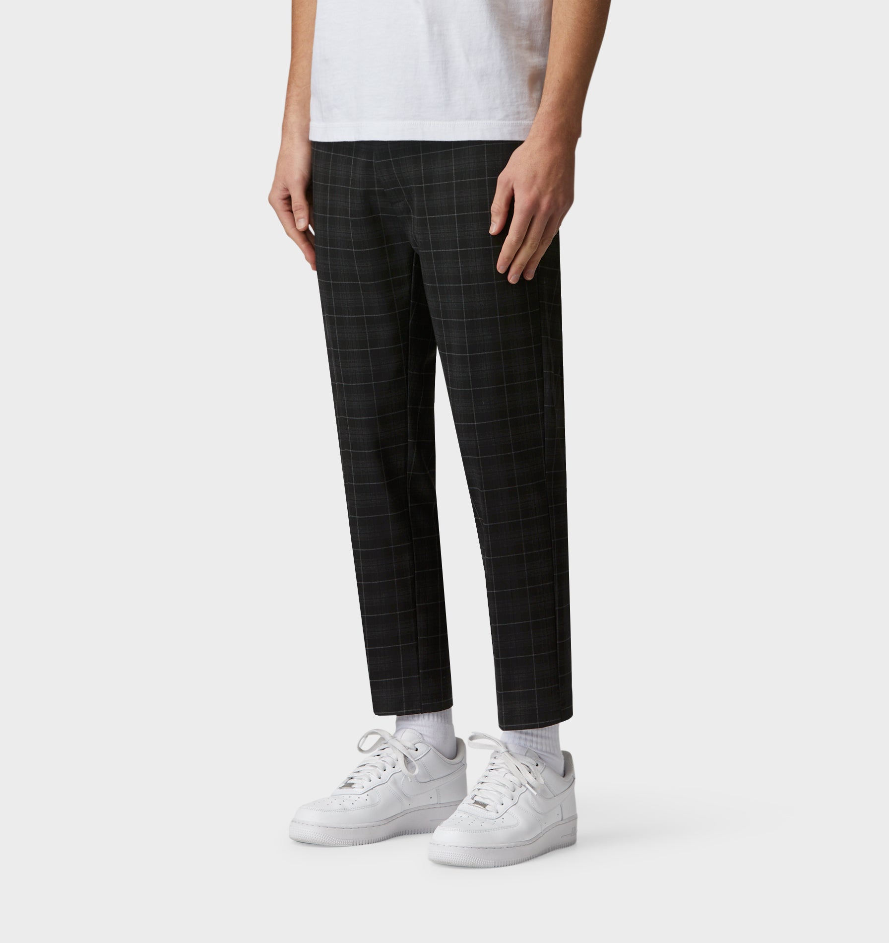 Slim Kobe Pant - Black Plaid Check