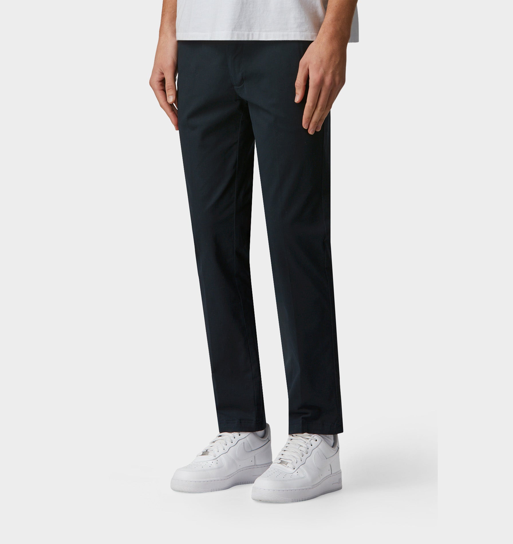 Microcheck Slim Kobe Pant - Tall - Navy