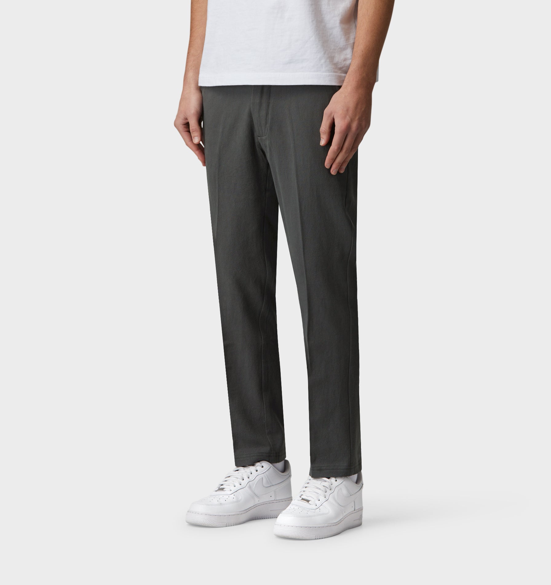 Linen Slim Kobe Pant - Tall - Washed Black