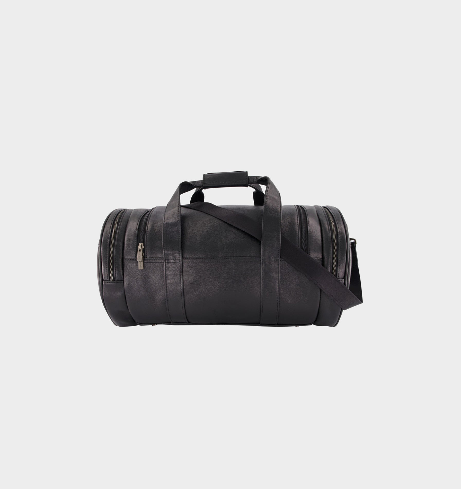 Floyd Leather Duffle Bag - Black