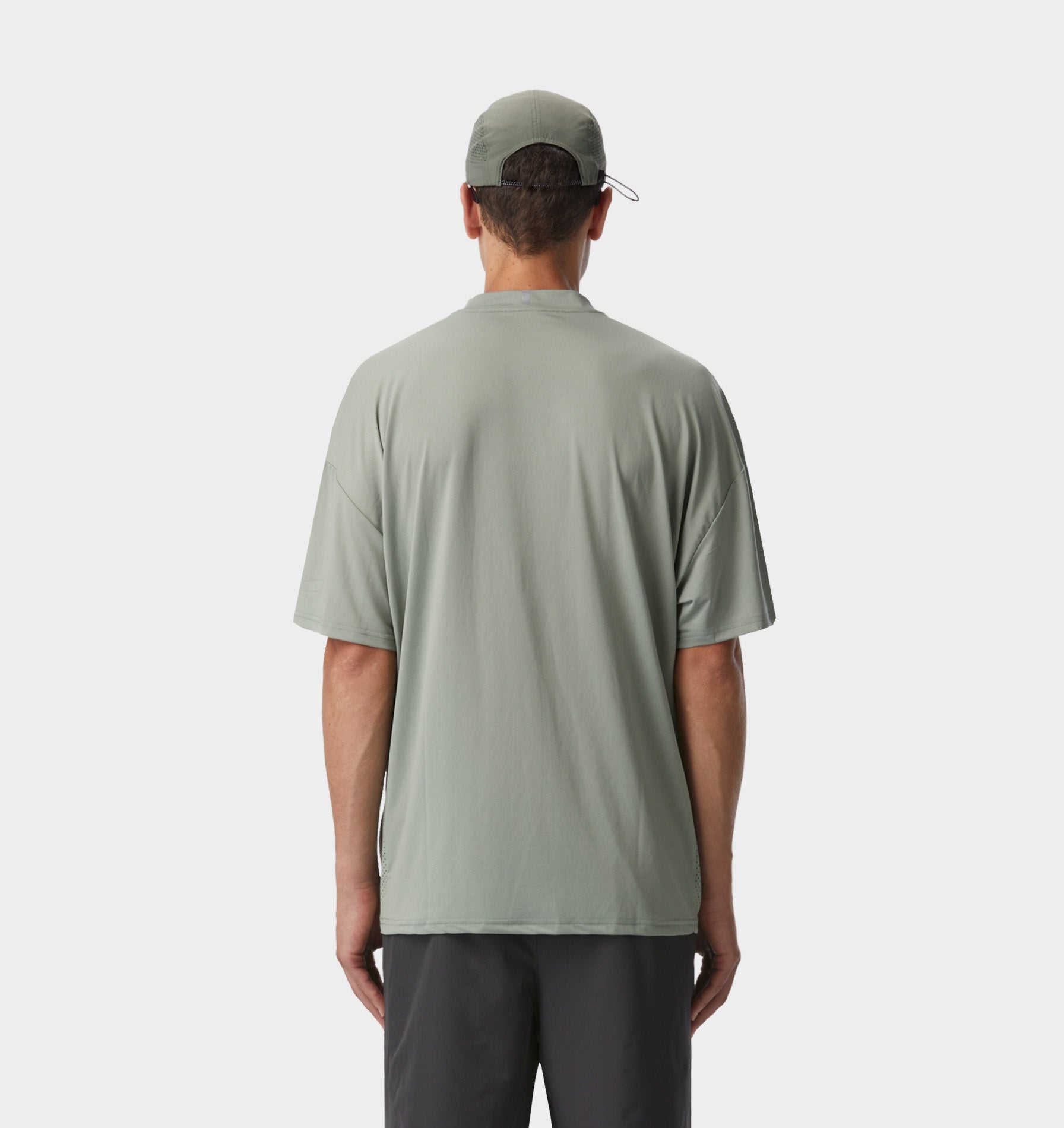 Active Box Tee - Foam Grey